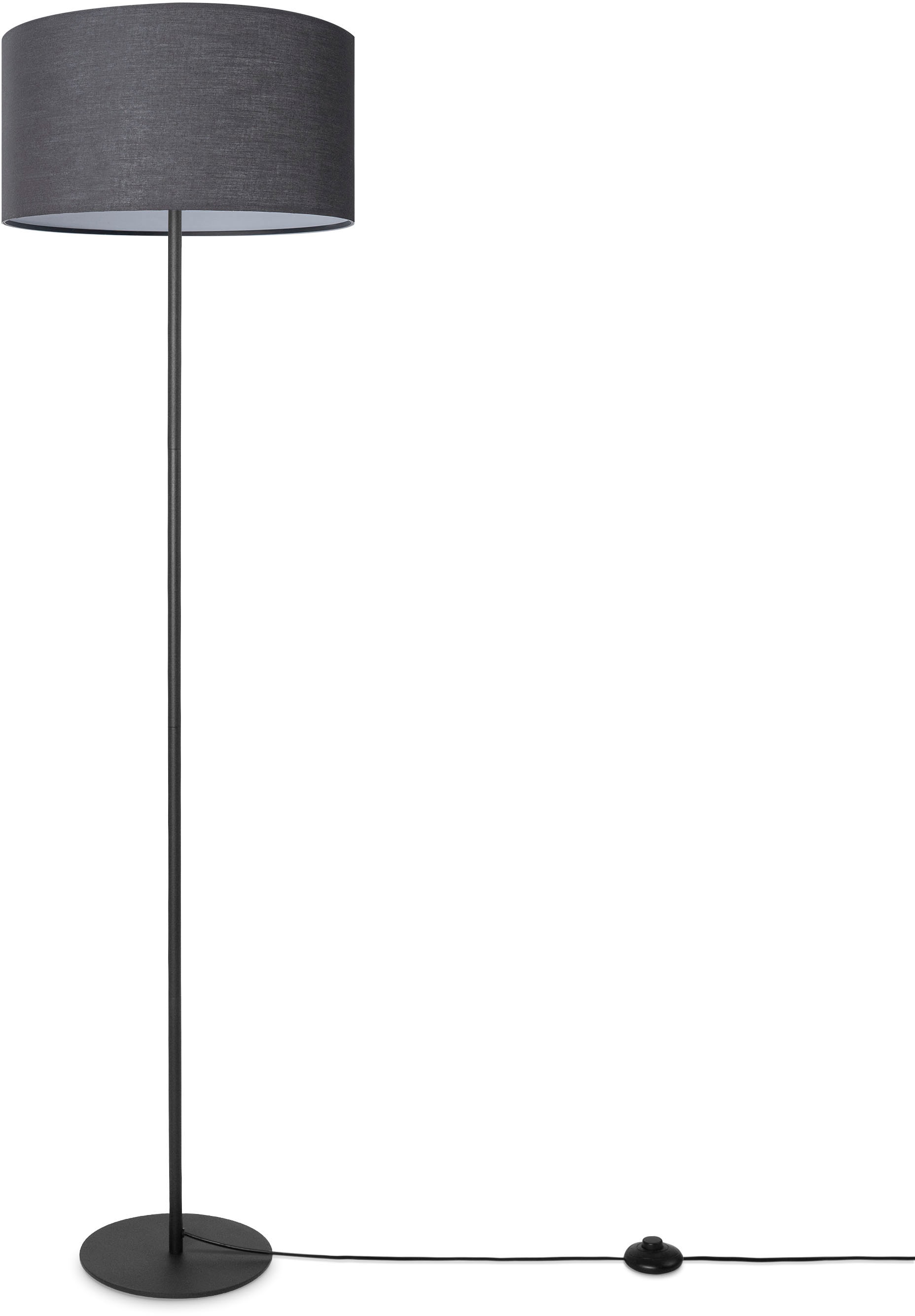 Paco Home Stehlampe »Uni Color«, 1 flammig, Leuchtmittel E27 | ohne Leuchtmittel, LED Modern Wohnzimmer Schlafzimmer, Einbeinig, Deko Stehleuchte E27