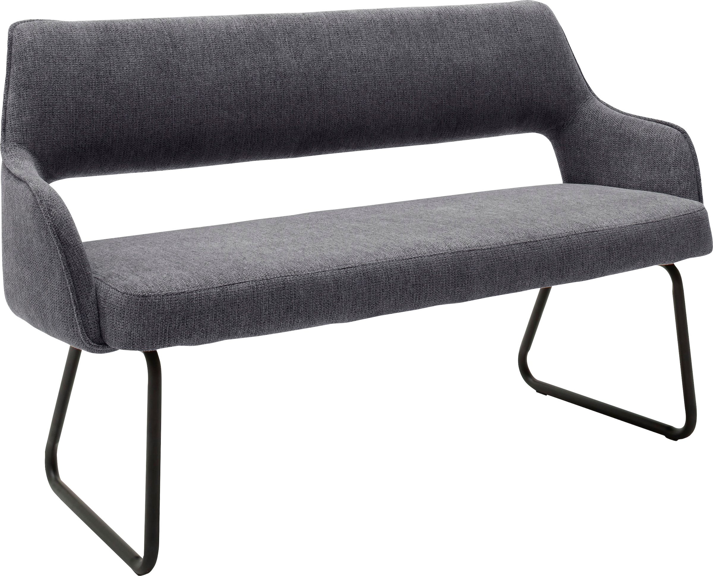 MCA furniture Polsterbank »Bangor«, Sitzbank frei im Raum stellbar, Stoffbezug, Breite 175 cm bequem bestellen