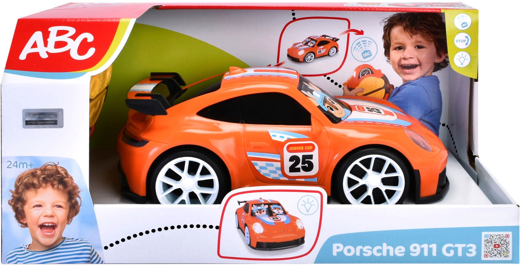 Dickie Toys RC-Auto »Porsche 911 GT3«, mit Lichtfunktion