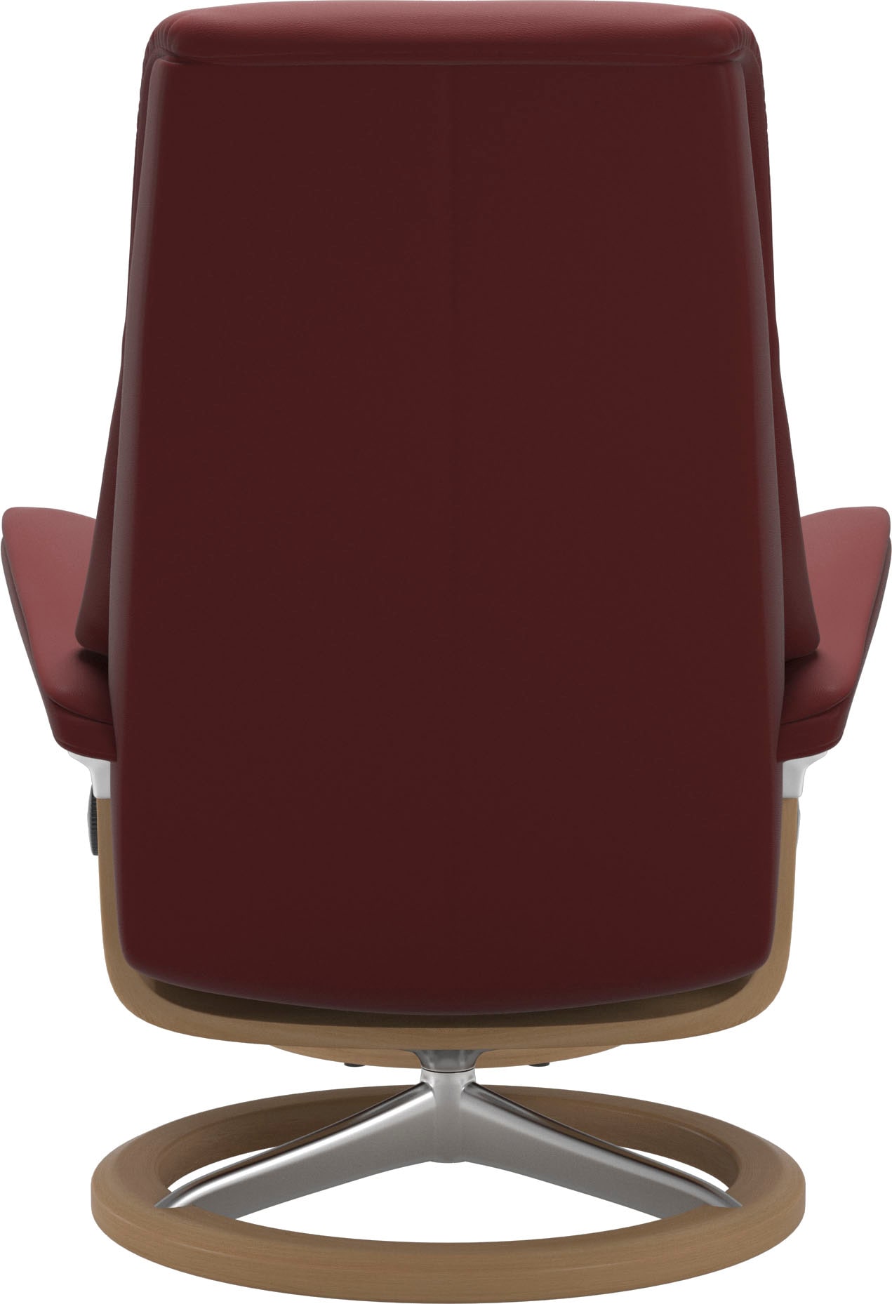 Stressless® Relaxsessel »View« Set, Relaxsessel mit Hocker,  mit Signature Base, Größe M,Gestell Eiche