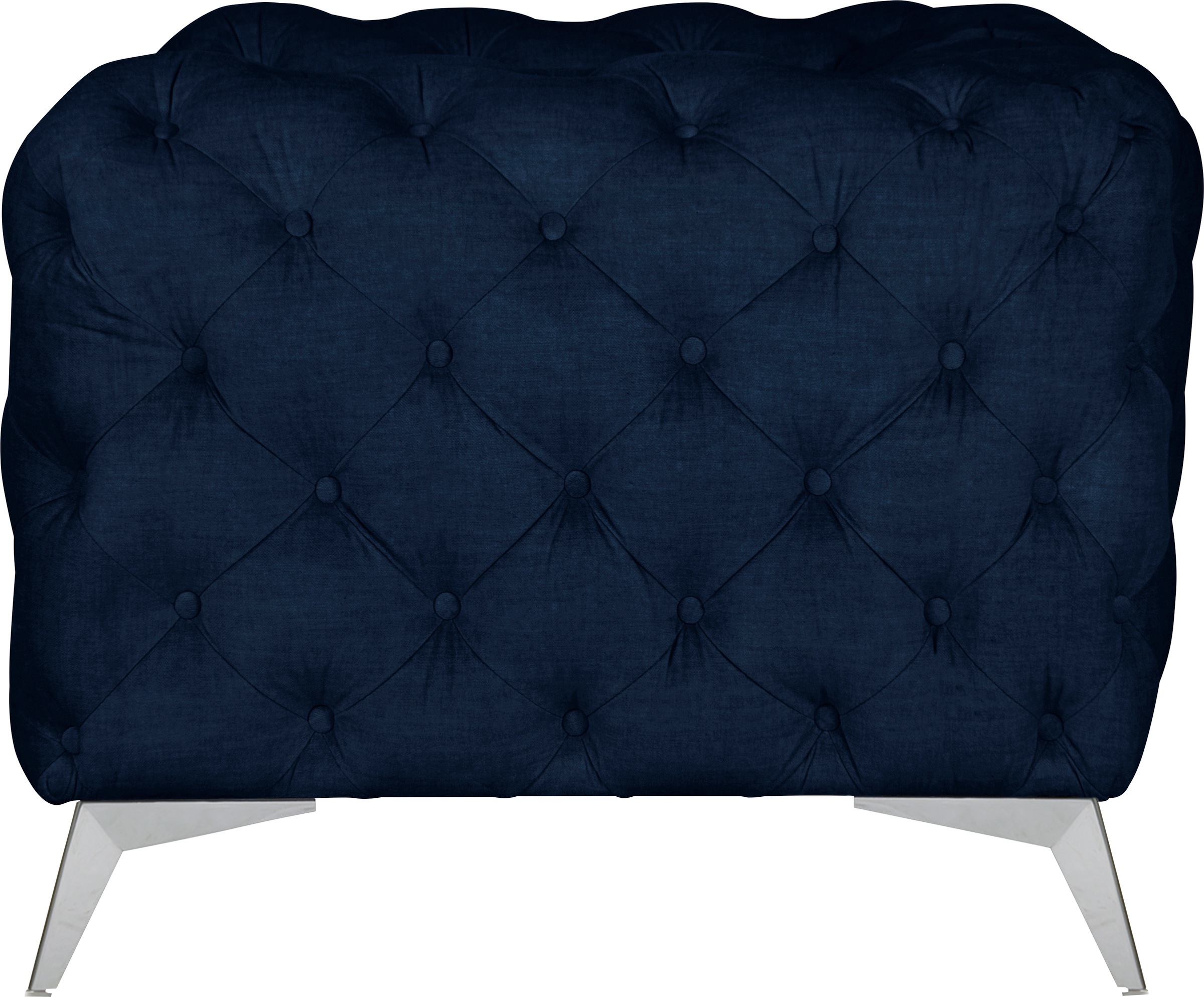 Home affaire Chesterfield-Sessel »Glynis Sessel« aufwändige Knopfheftung, moderne Chesterfield Optik, Fußfarbe wählbar