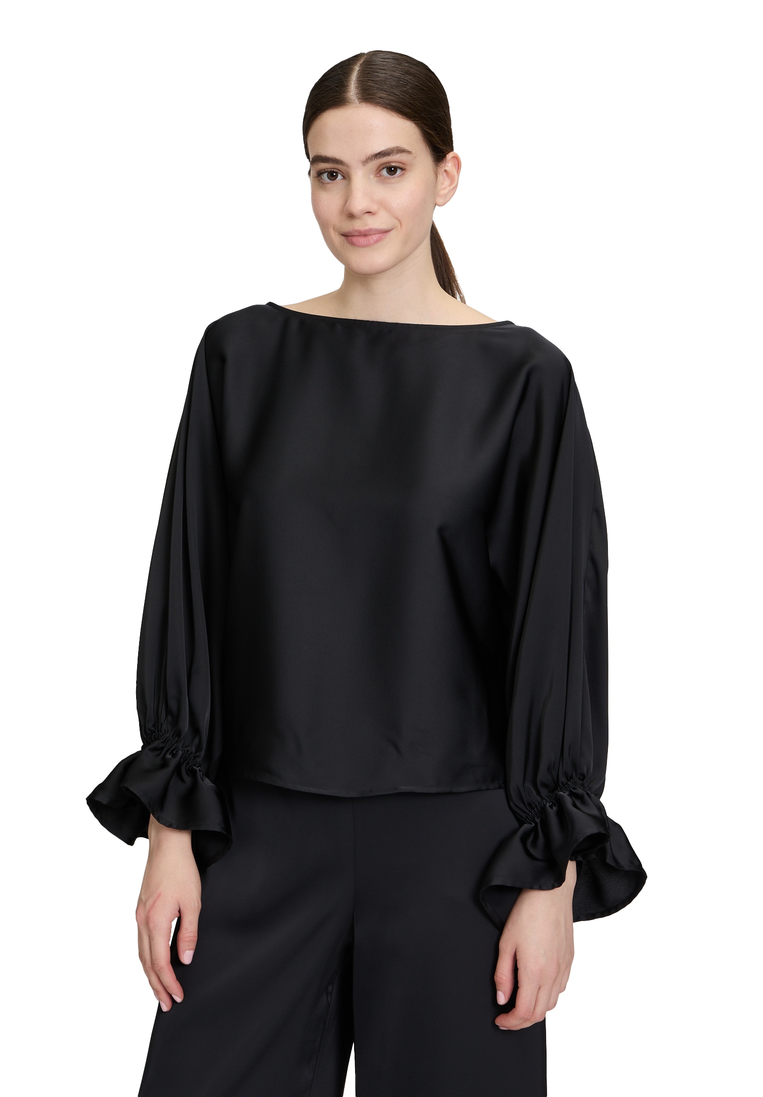 Vera Mont Satinbluse »Satin-Bluse mit Fledermausärmeln«