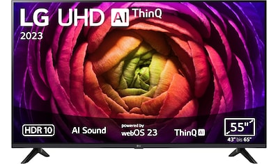 LCD-LED Fernseher »55UR73006LA«, 139 cm/55 Zoll, 4K Ultra HD, Smart-TV, UHD-α5 Gen6 4K...