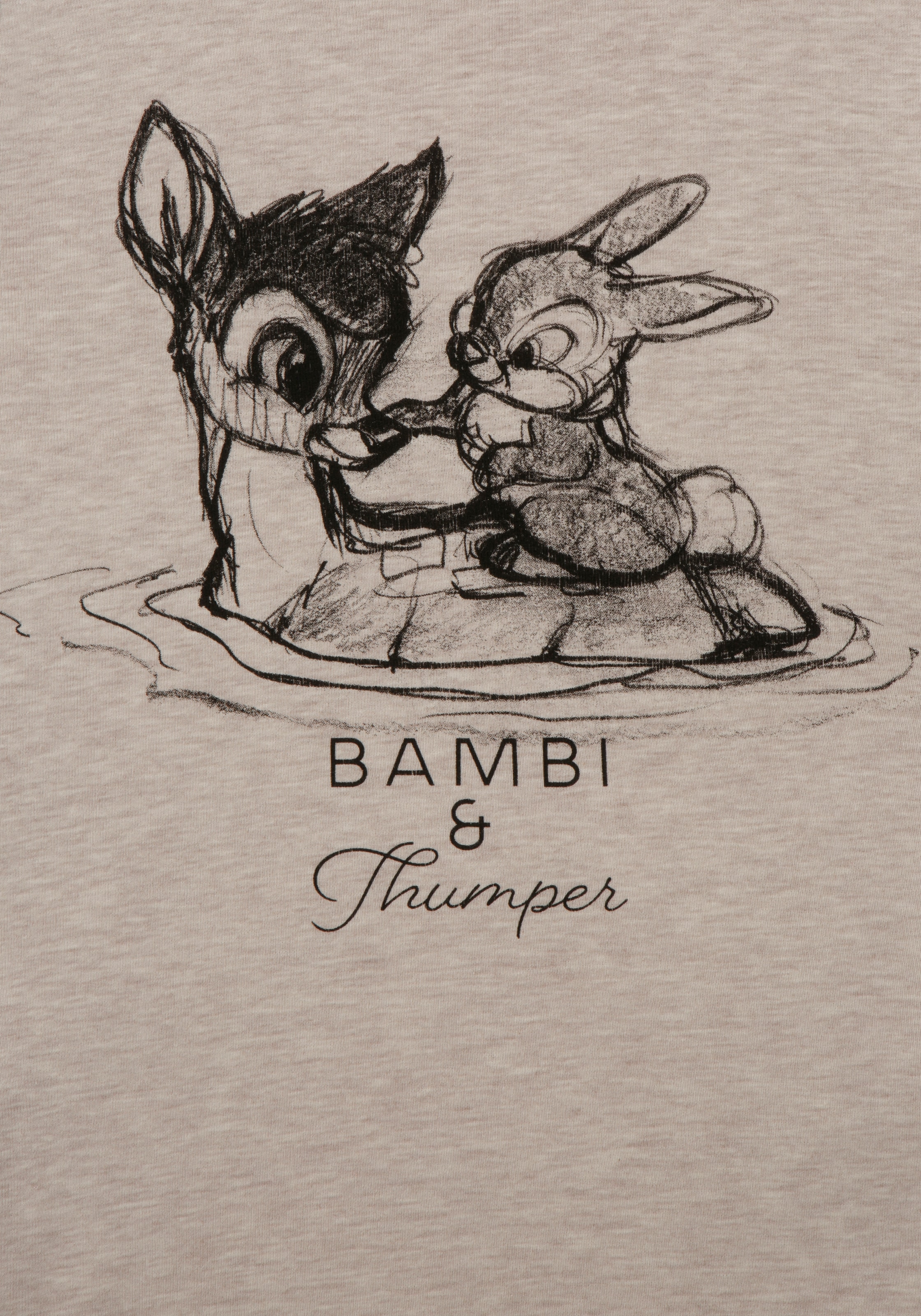 KangaROOS Langarmshirt »Bambi & Klopfer«, mit Motiv-Druck