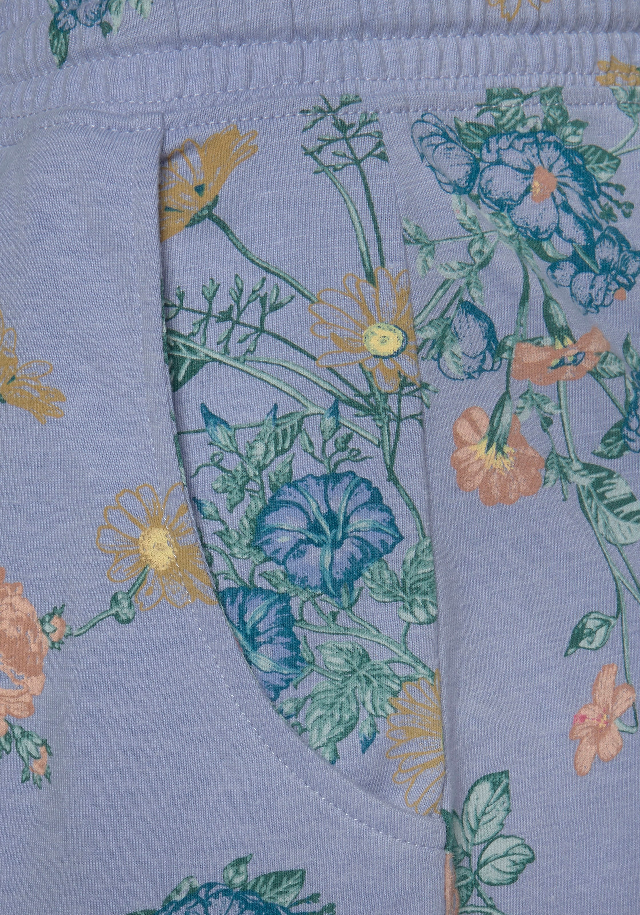 Vivance Dreams Pyjama, (2 tlg., 1 Stück), mit Blumen Print bei ♕