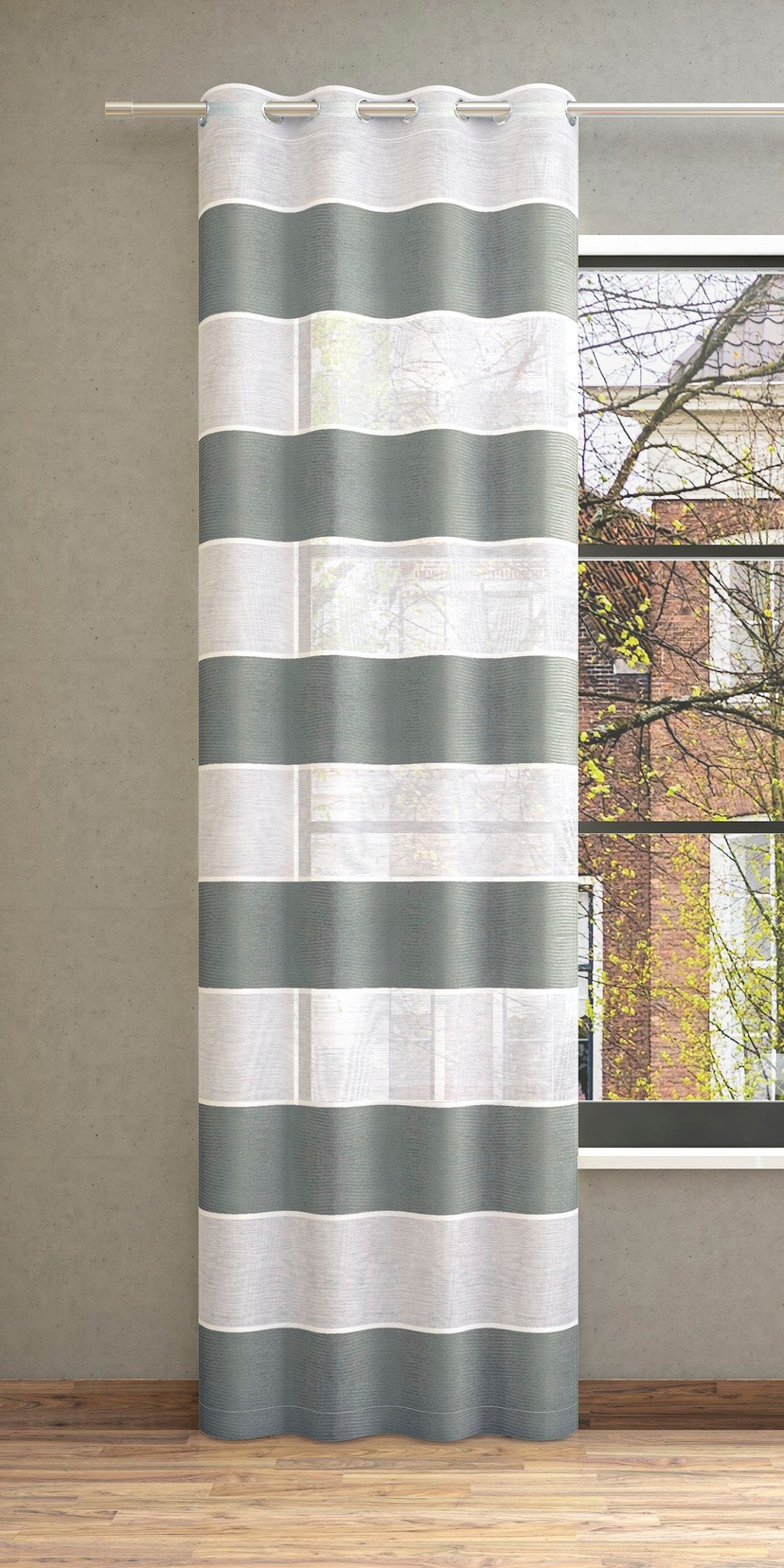 »Glen«, Vorhang Wasserfarben modernes (1 Kutti Design, St.), Aquarell
