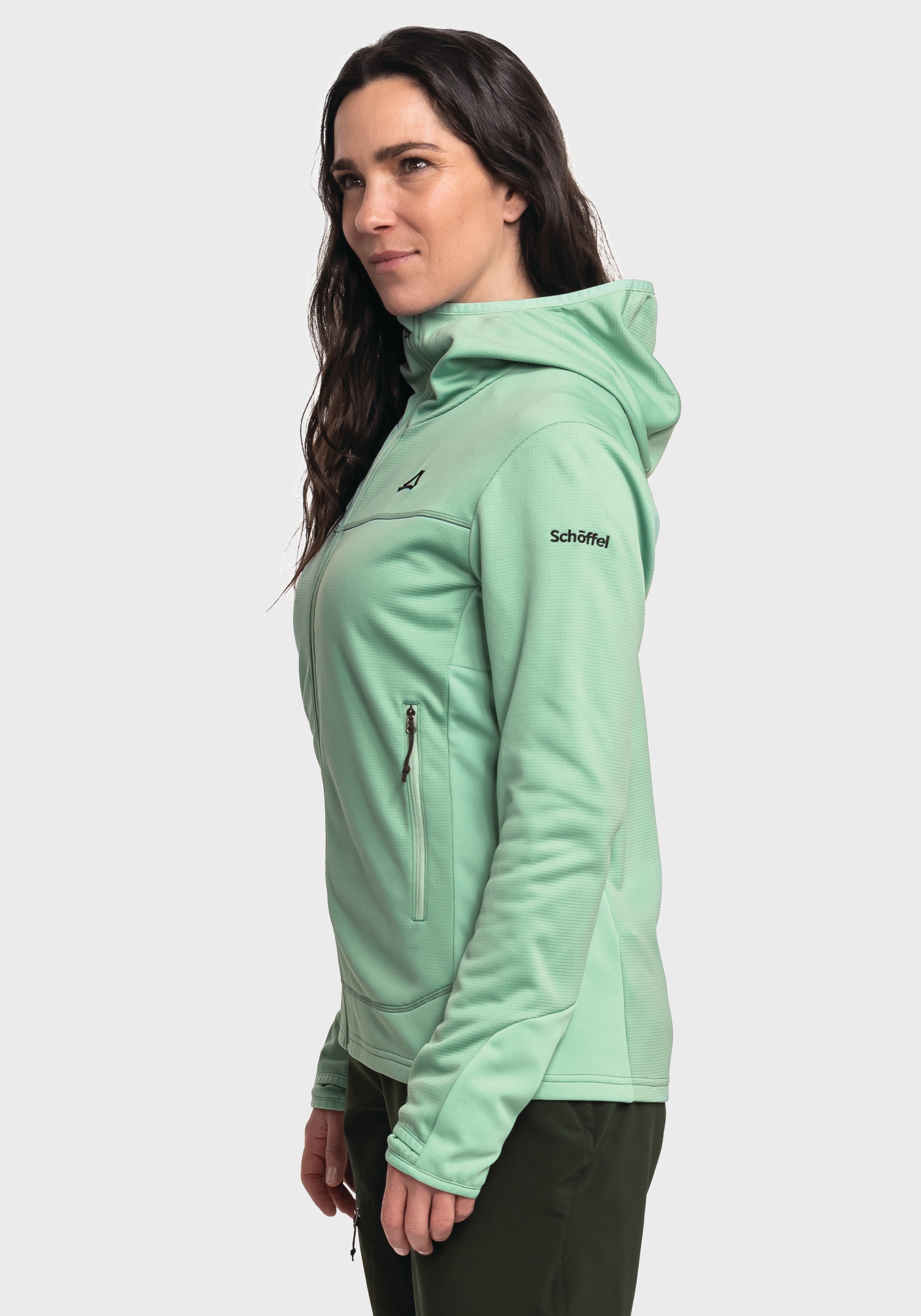 Schöffel Fleecejacke »Hiking Fleece Hoody Style Milagle WMS«, ohne Kapuze