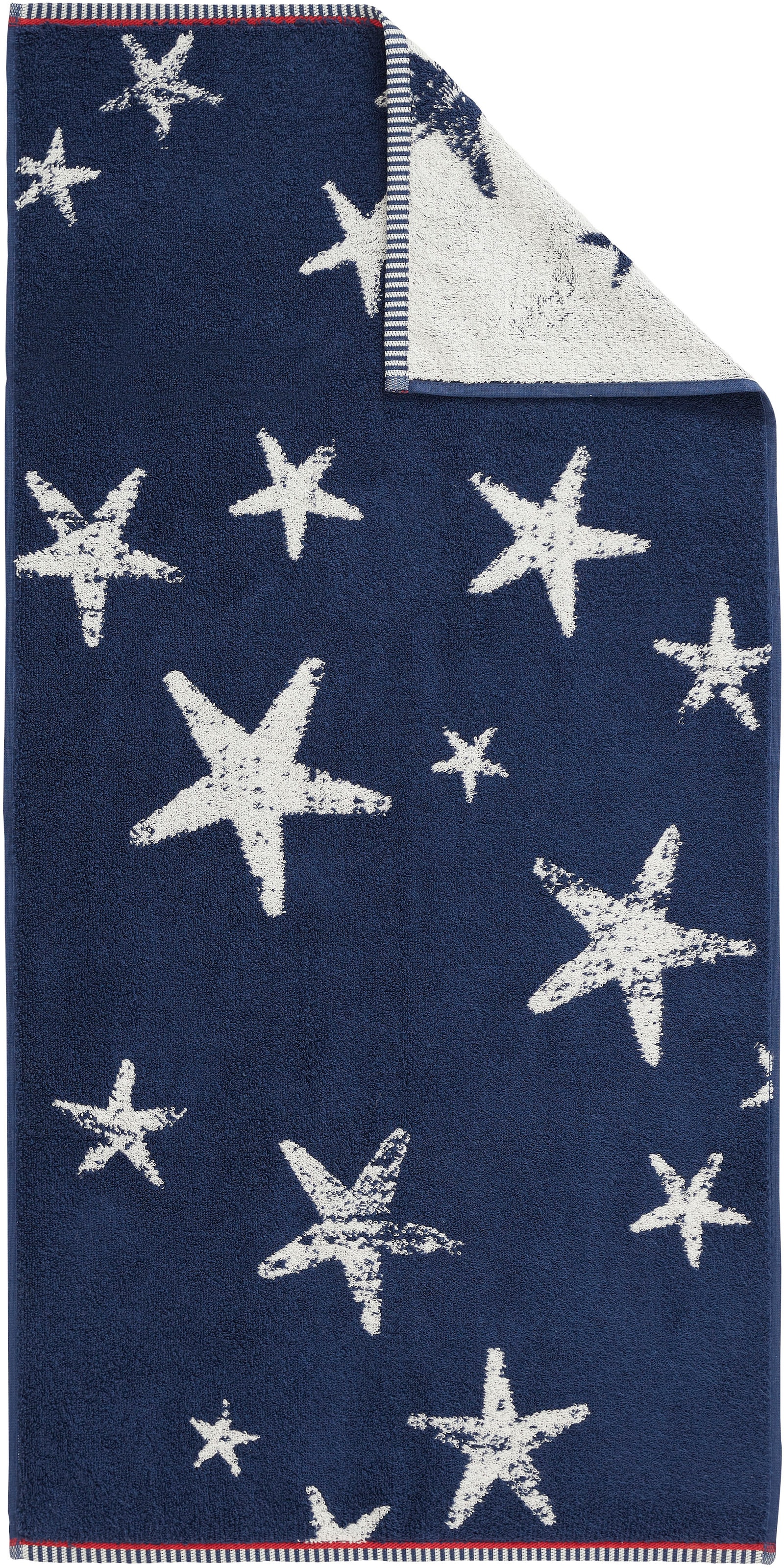 Dyckhoff Handtuch Set »Maritim, Starfish«, Set, 3 tlg., Frottier, 2 Handtücher (50x100cm), 1 Duschtuch (70x140cm)