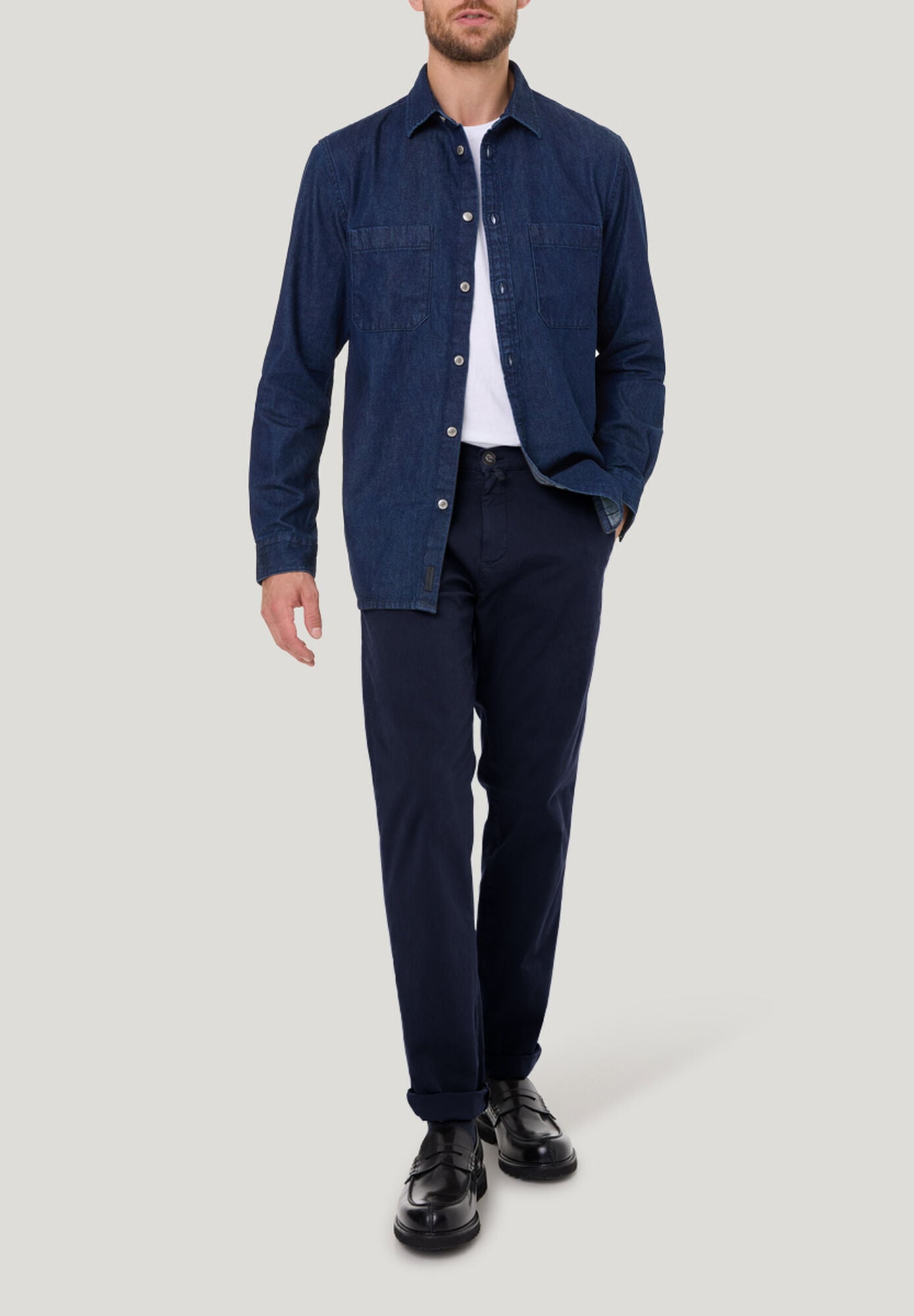 Pierre Cardin Chinohose »Colmar«  mit geradem Schnitt