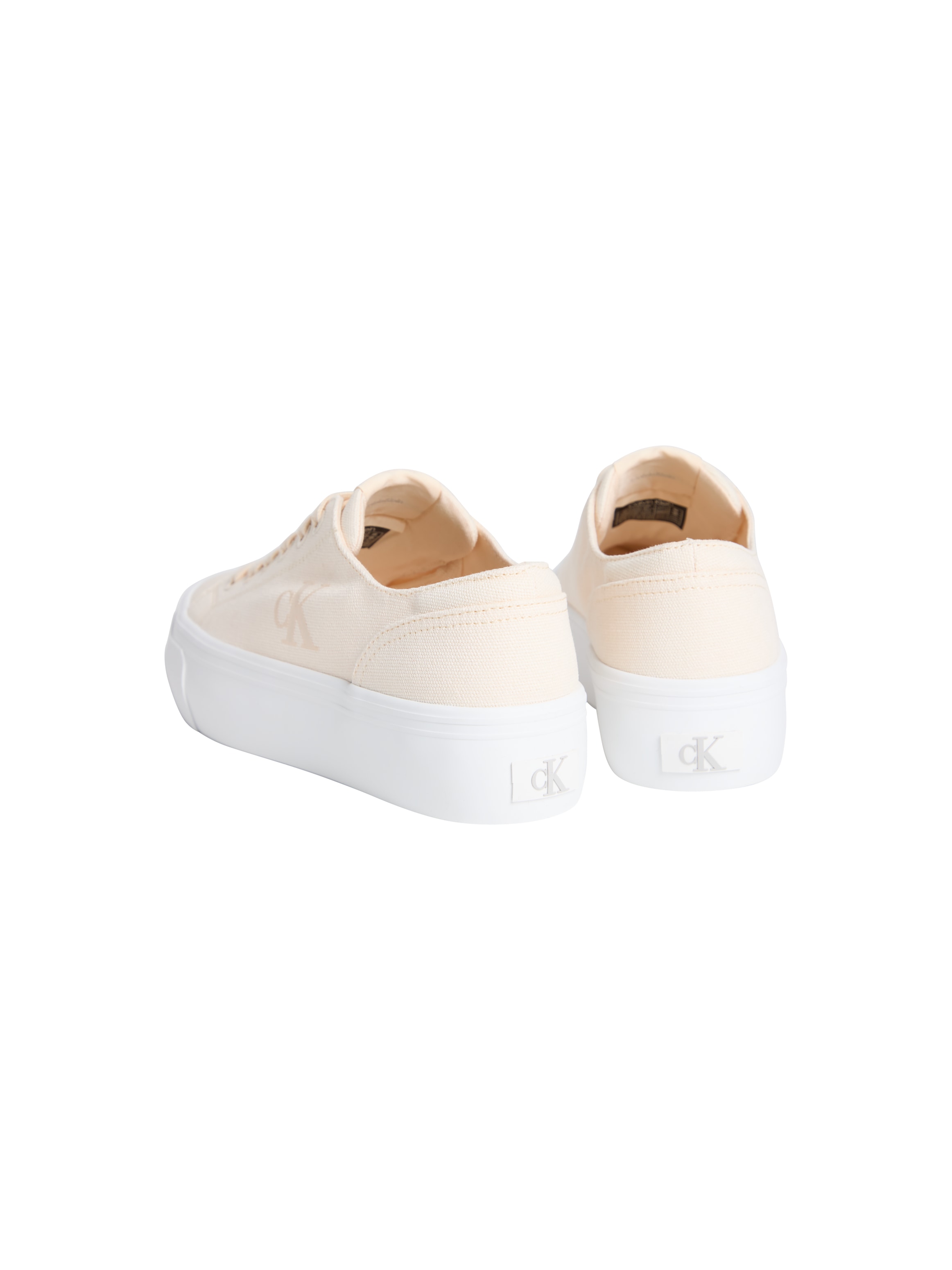 Calvin Klein Jeans Plateausneaker »VULC FLATFORM LOW CV MG«  Schnürschuh, Freizeitschuh, Halbschuh mit seitlichem Logo