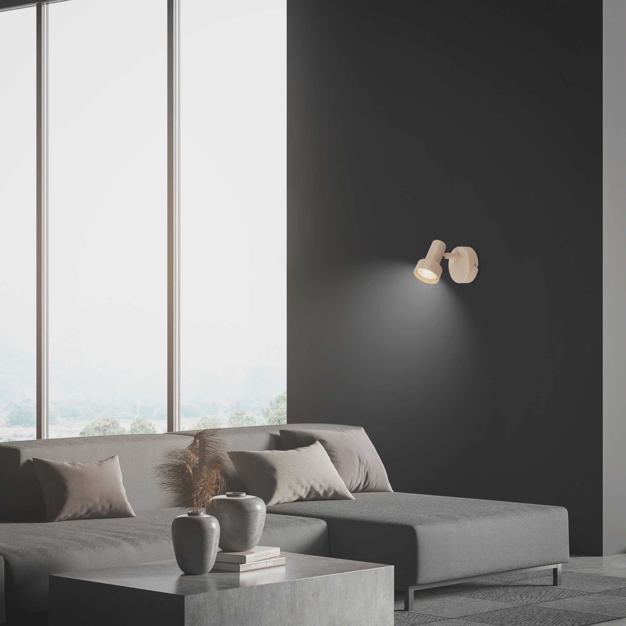 Briloner Leuchten LED Deckenspot »TAPP« GU10 1 Stk. 8x10,5 cm, Wohnzimmer, Schlafzimmer, Flur, Büro