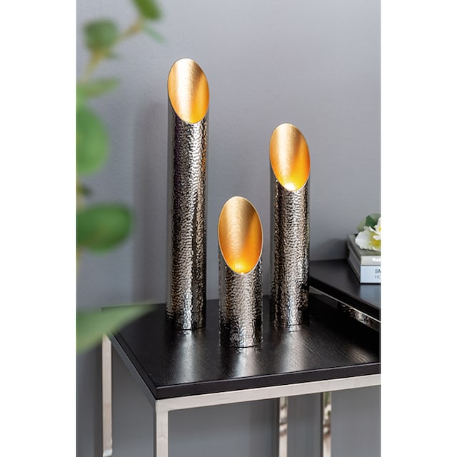 Lichteffekt, kaufen Fink aus mit Metall, Teelichthalter Kerzenhalter, vernickelt besonderem »FIRAT«, bequem