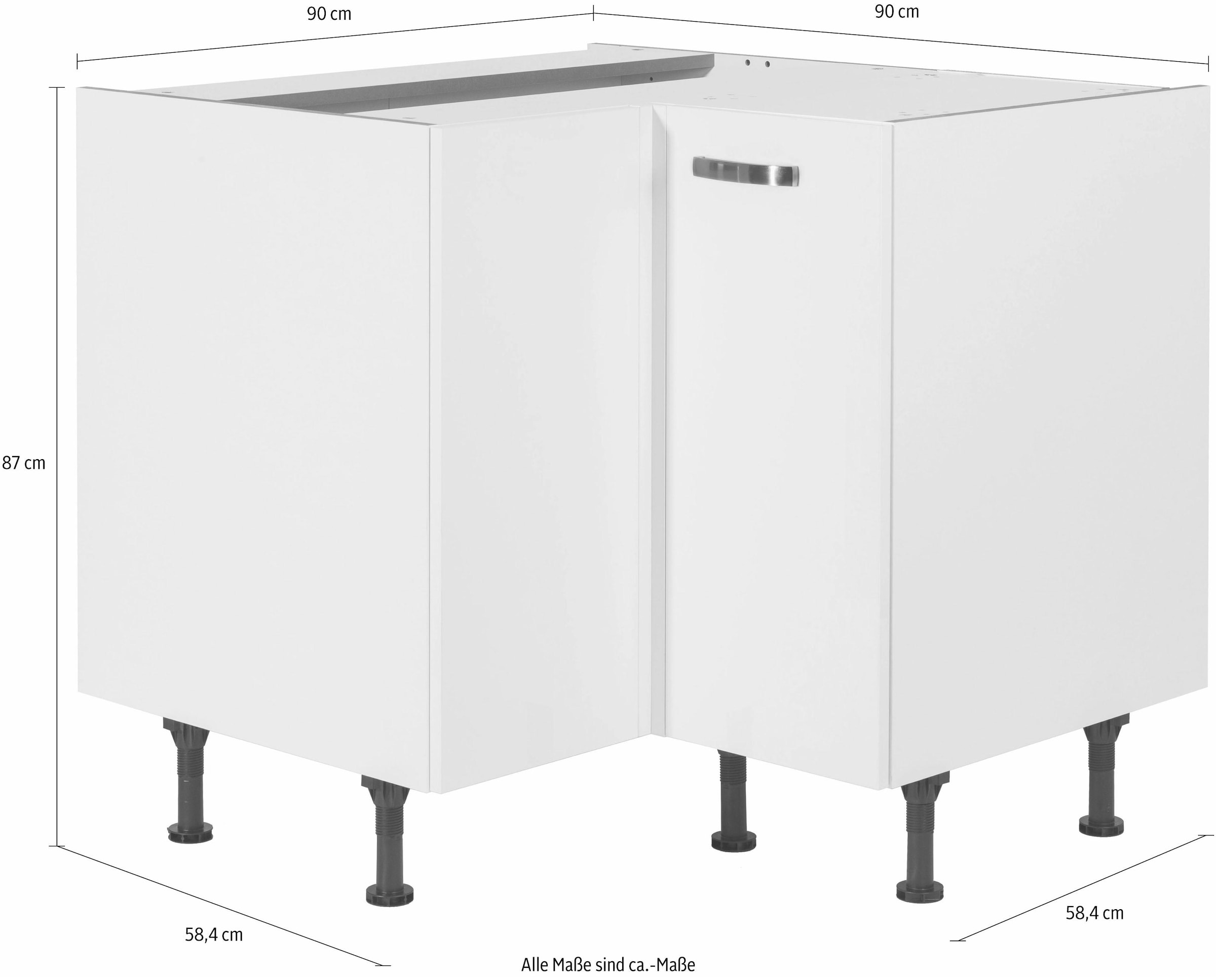 KOCHSTATION Eckunterschrank »KS-Cara«