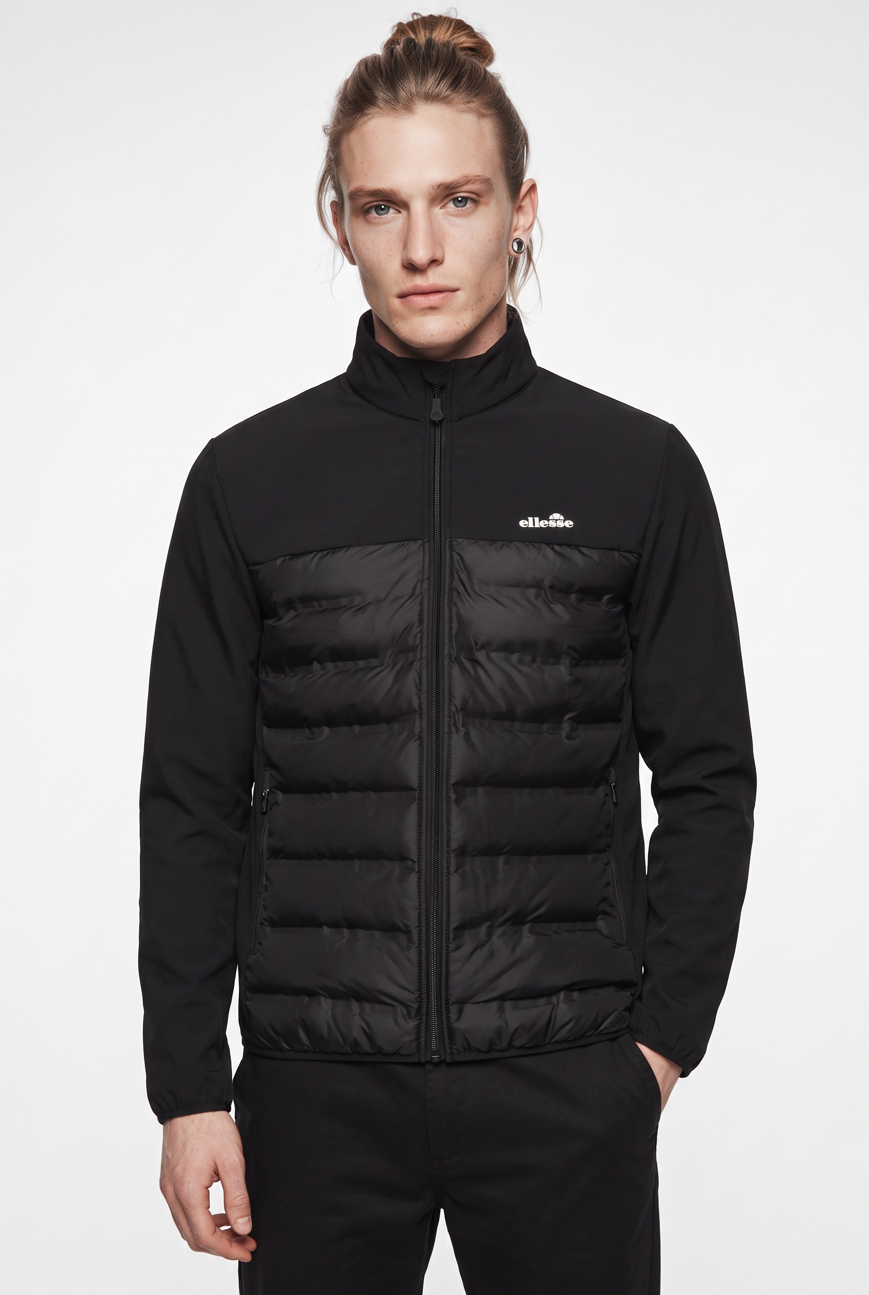 Ellesse Hybridjacke »SOLZAGO HYBRID JACKET« mit wasserabweisenden und windabweisenden Eigenschaften