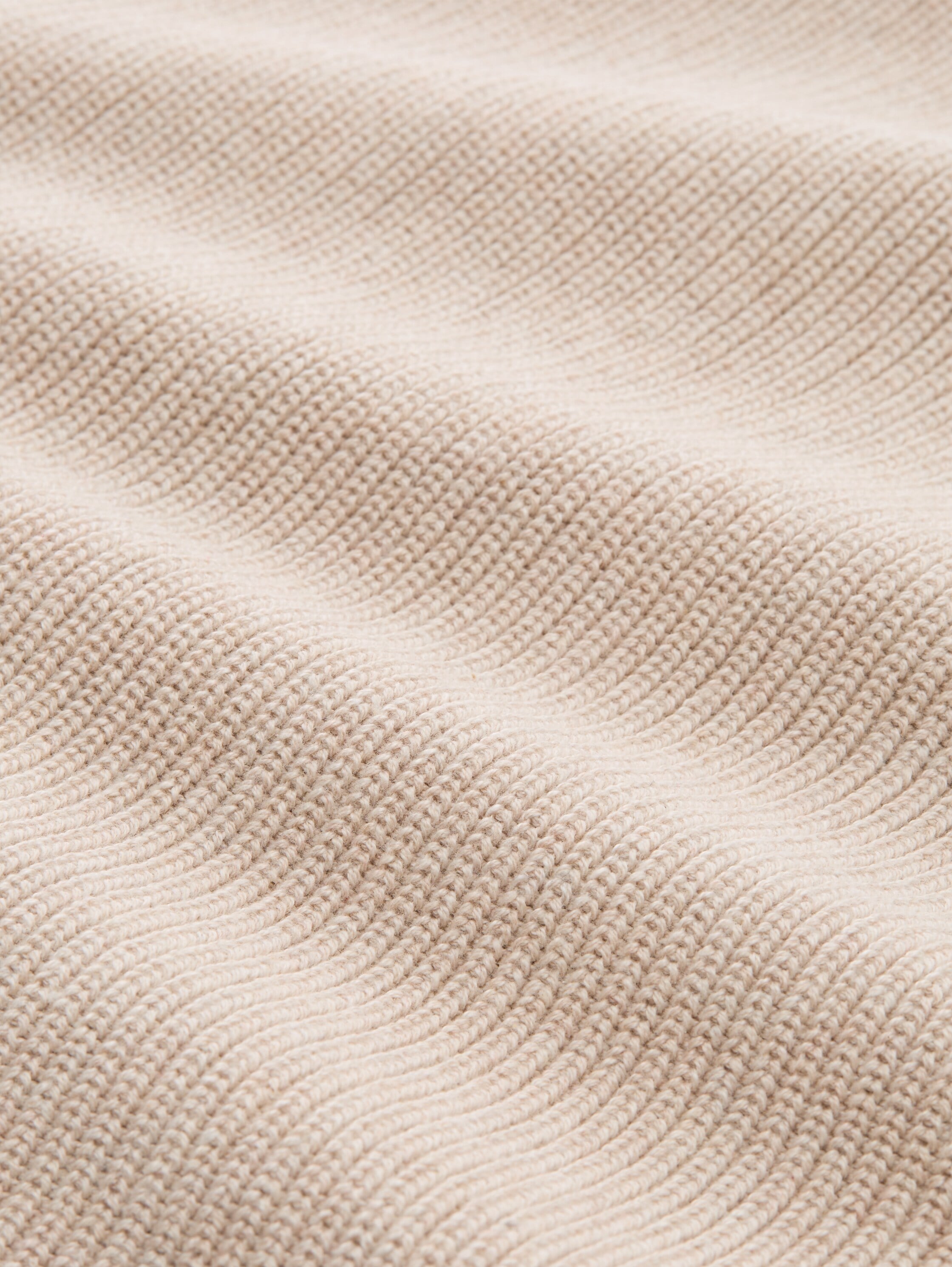 TOM TAILOR Strickpullover mit Rippbündchen