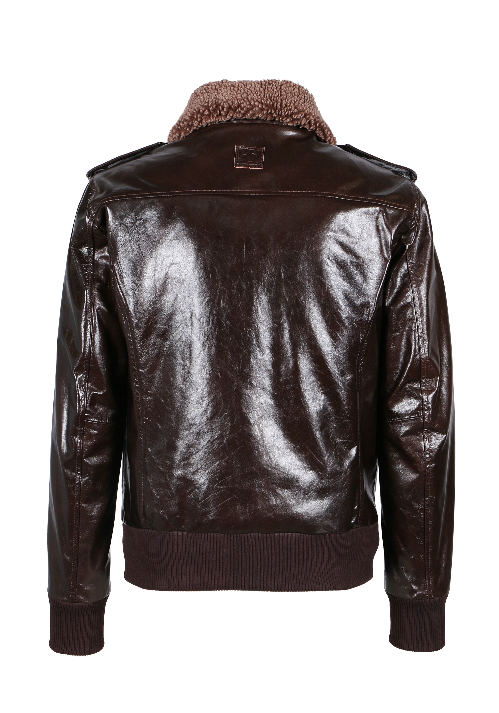 Freaky Nation Lederjacke »Mr. Gloss-FN«