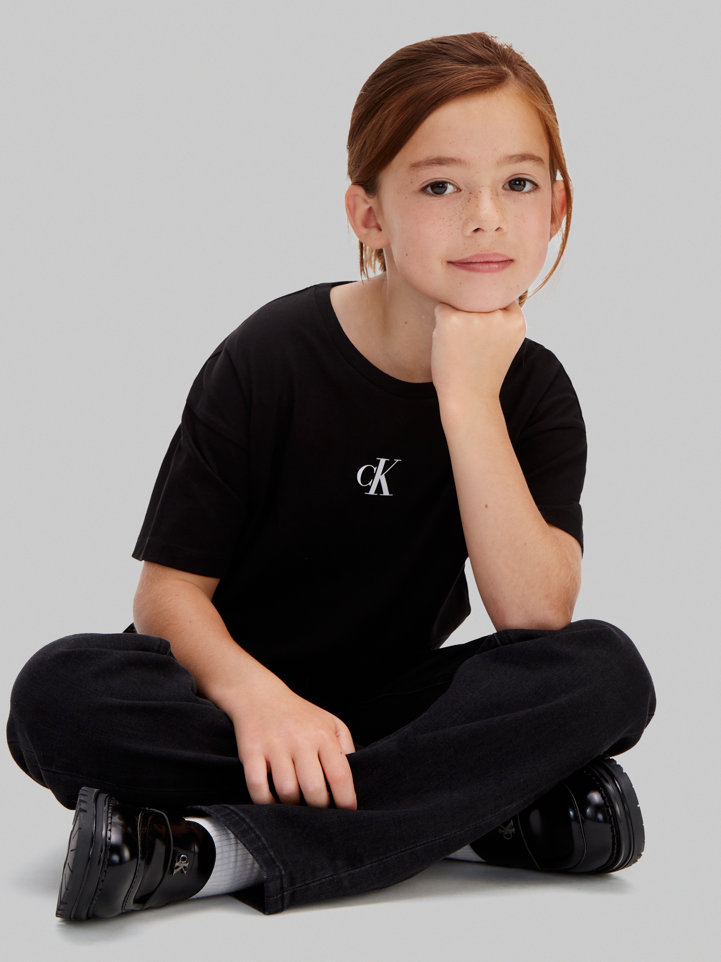 Calvin Klein Jeans T-Shirt »CK LOGO BOXY T-SHIRT« Kinder bis 16 Jahre