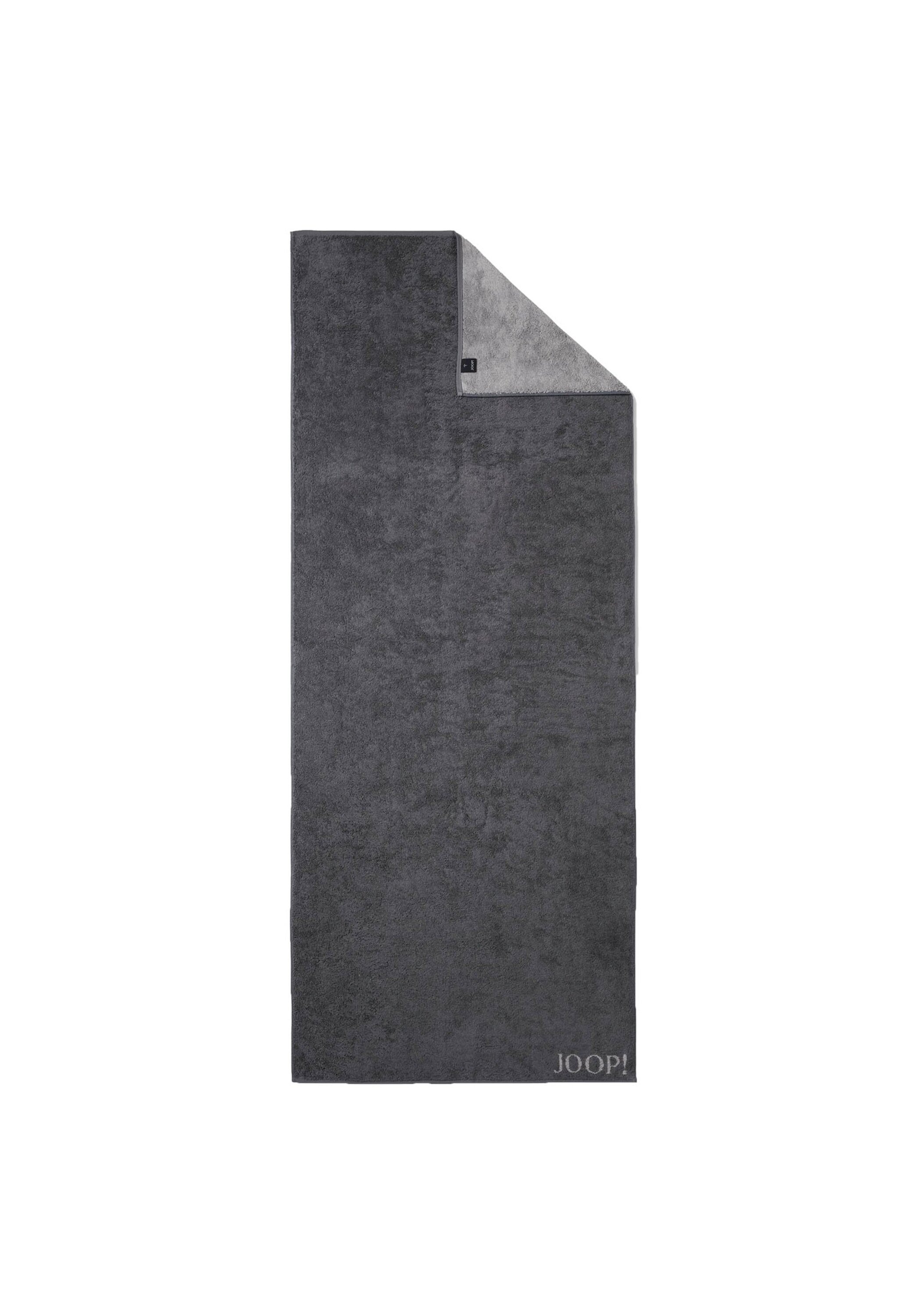 JOOP Toalla de sauna 80x200cm CLASSIC DOUBLEFACE Antracita gris