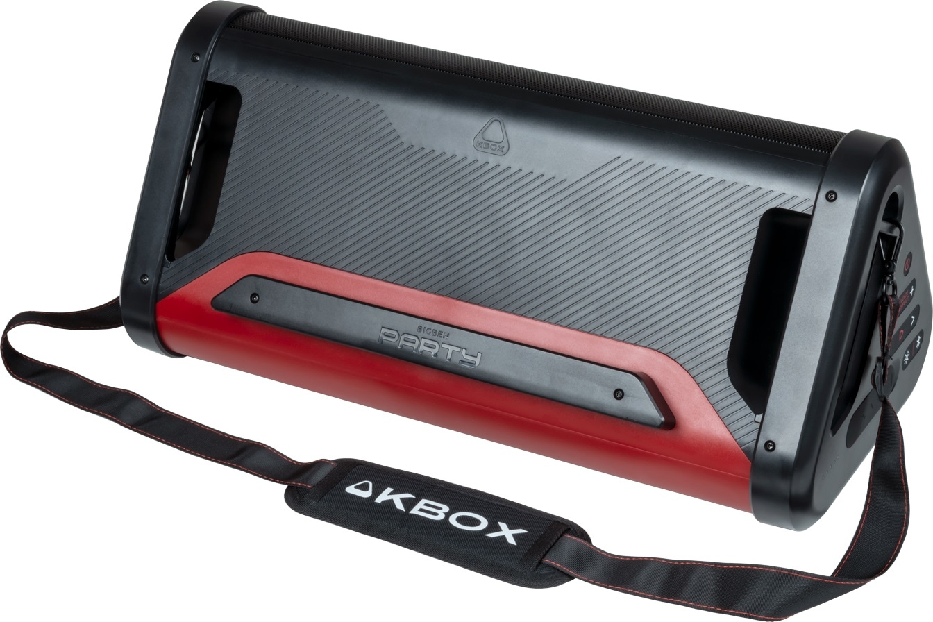 BigBen, Party-Lautsprecher »PARTY Kbox IP AU387056« (Bluetooth Bass- und Lautstärkeregelung Beleuchtungseffekte Equalizer Höhenregelung Kabelloser 
