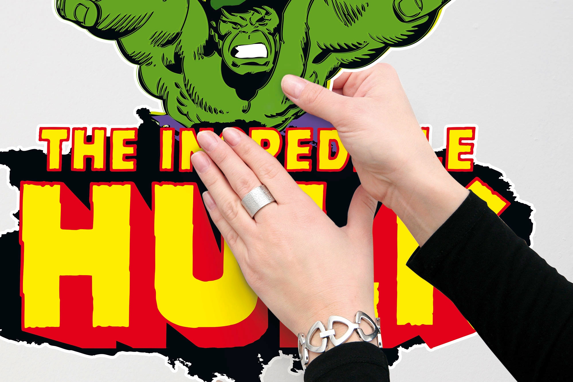 Komar Wandtattoo »Hulk Comic Classic«, (1 St.), 50x70 cm (Breite x Höhe), selbstklebendes  Wandtattoo online kaufen | mit 3 Jahren XXL Garantie