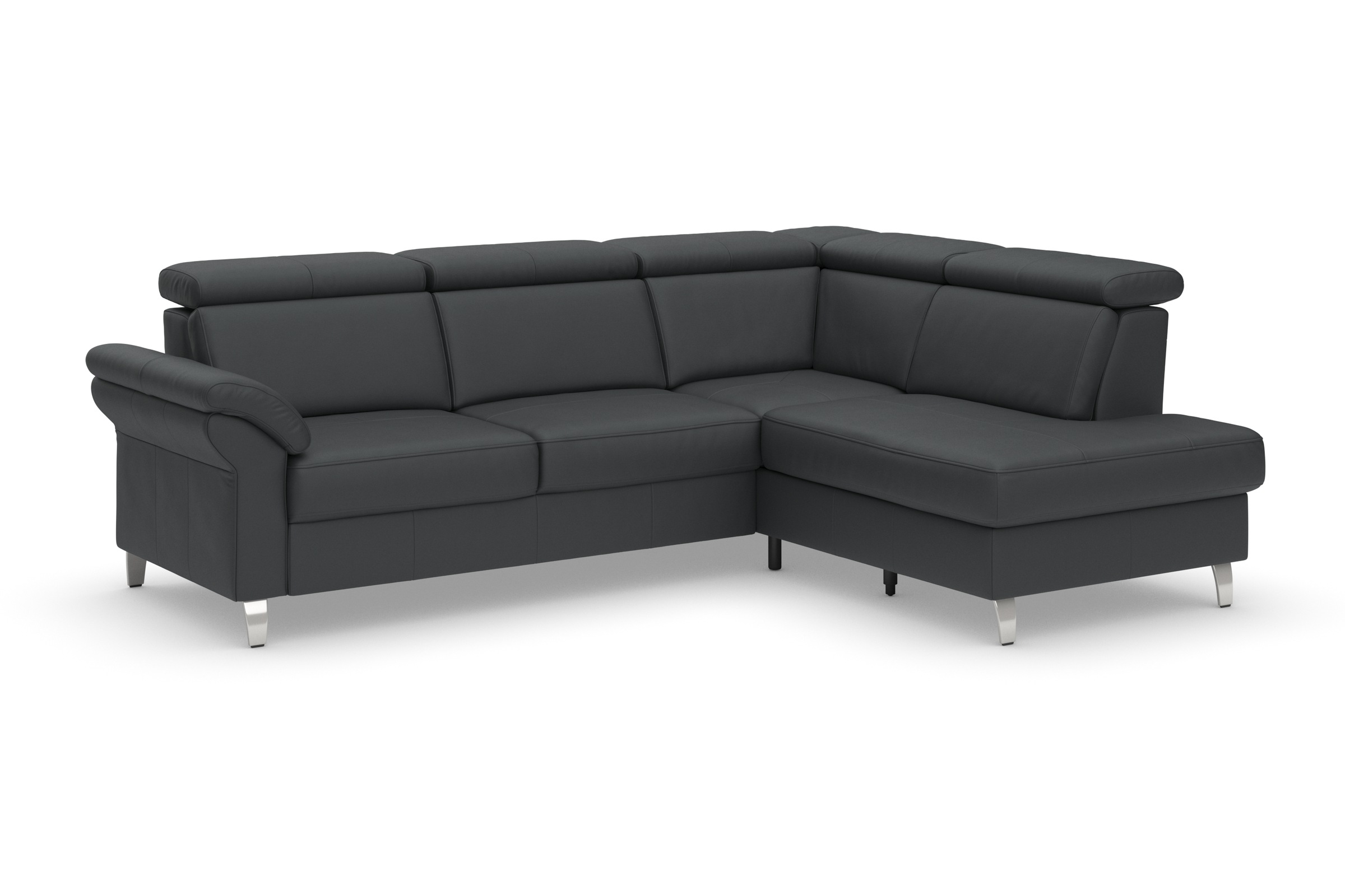 sit&more Ecksofa, inklusive Kopfteilverstellung, wahlweise mit Bettfunktion und Bettkasten