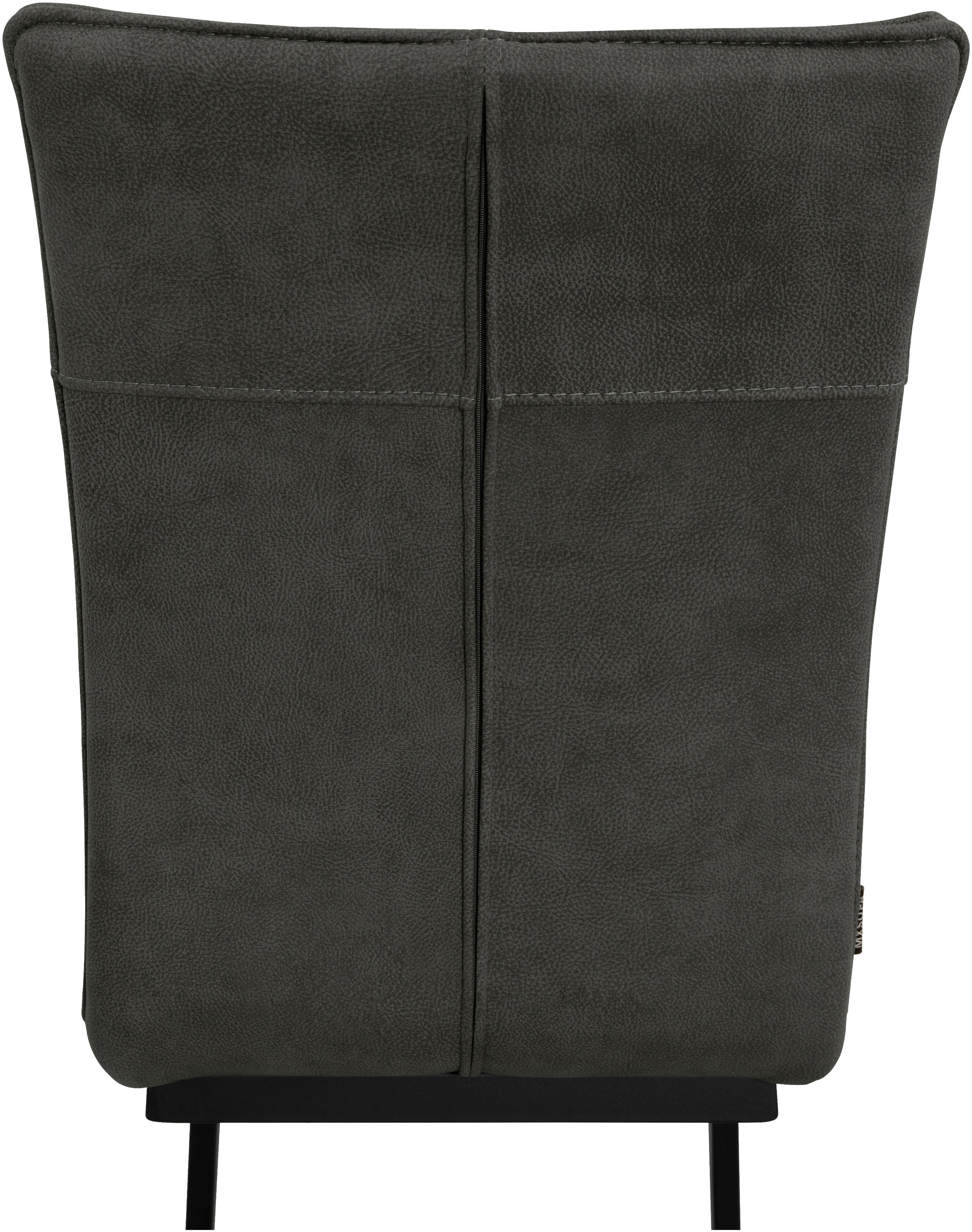 OMG Design Freischwinger »Amara«, (Set), 2 St., Stoff, Esszimmerstuhl, Küchenstuhl, pflegeleichter Bezug