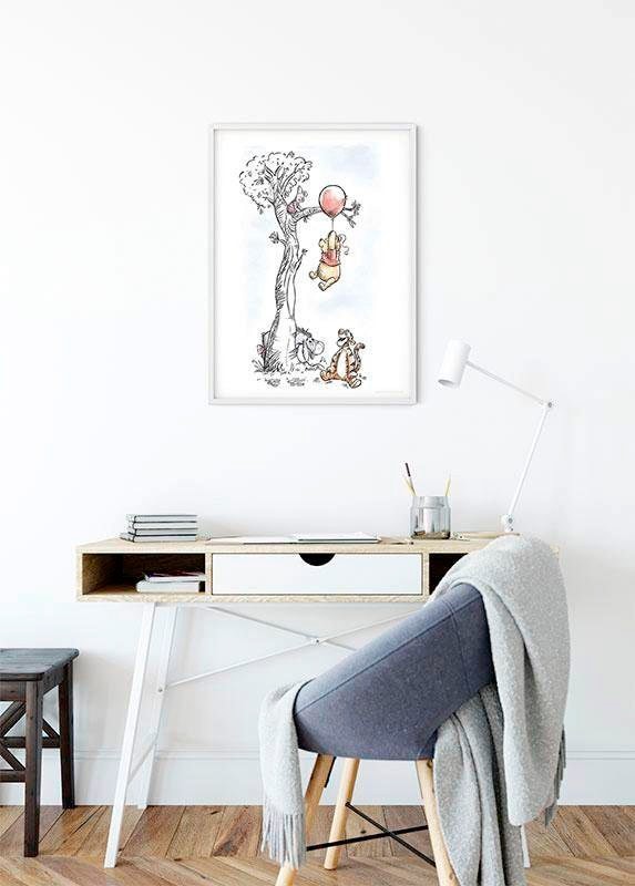 Hang Wohnzimmer XXL Pooh St.), Jahren | Schlafzimmer, 3 Poster Disney, Komar »Winnie mit online on«, Kinderzimmer, kaufen Garantie (1
