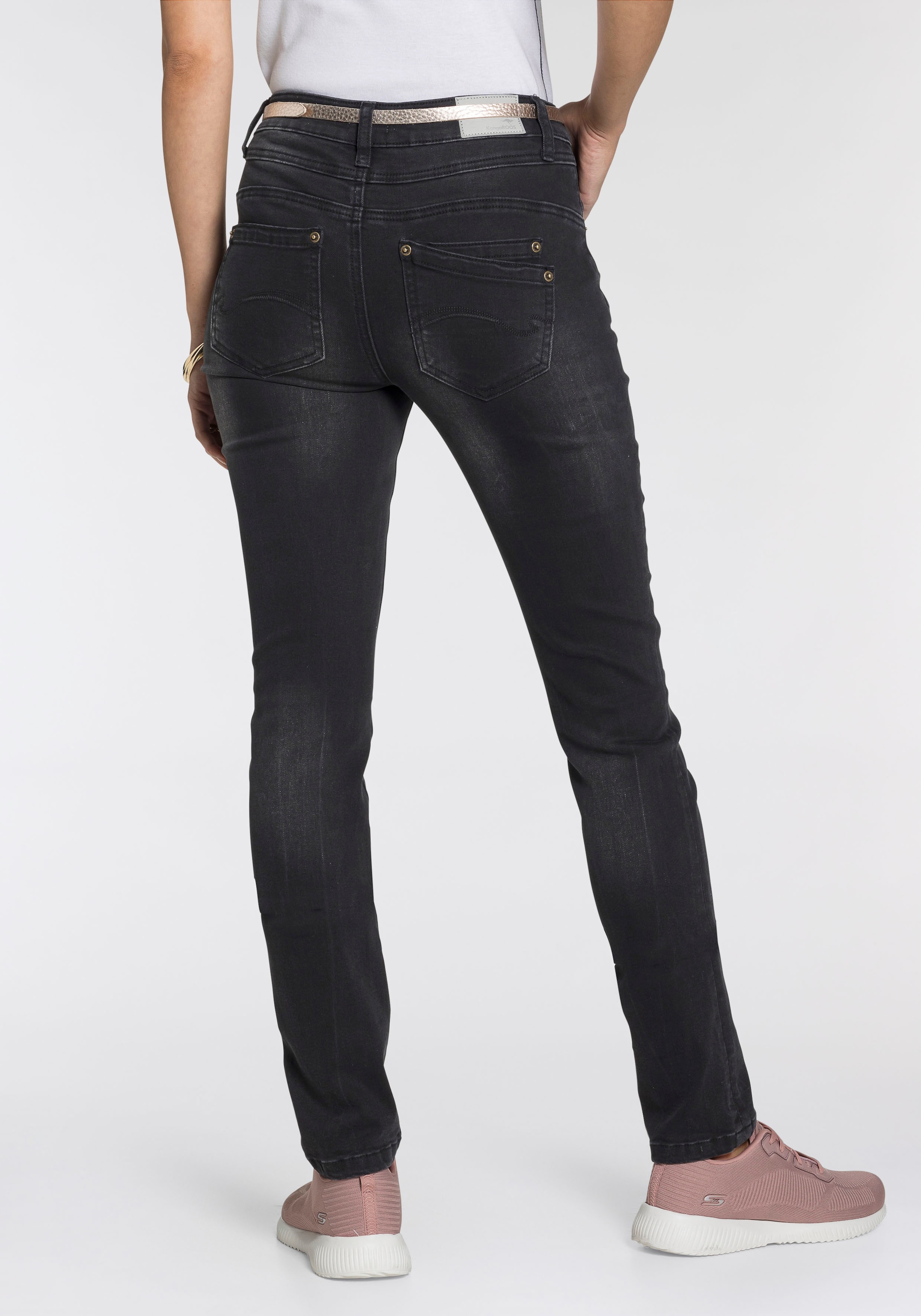KangaROOS Relax-fit-Jeans »RELAX-FIT HIGH WAIST« bei ♕ | Stretchjeans