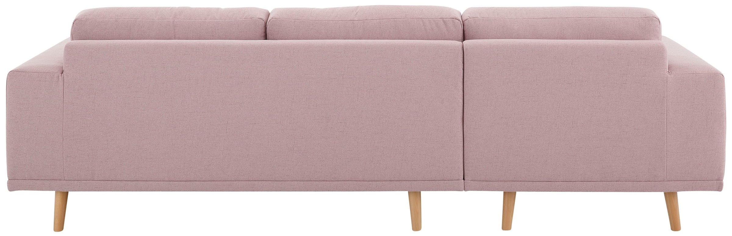 Home affaire Ecksofa »Lasse L-Form«, im scandinavischen Stil mit Holzfüßen