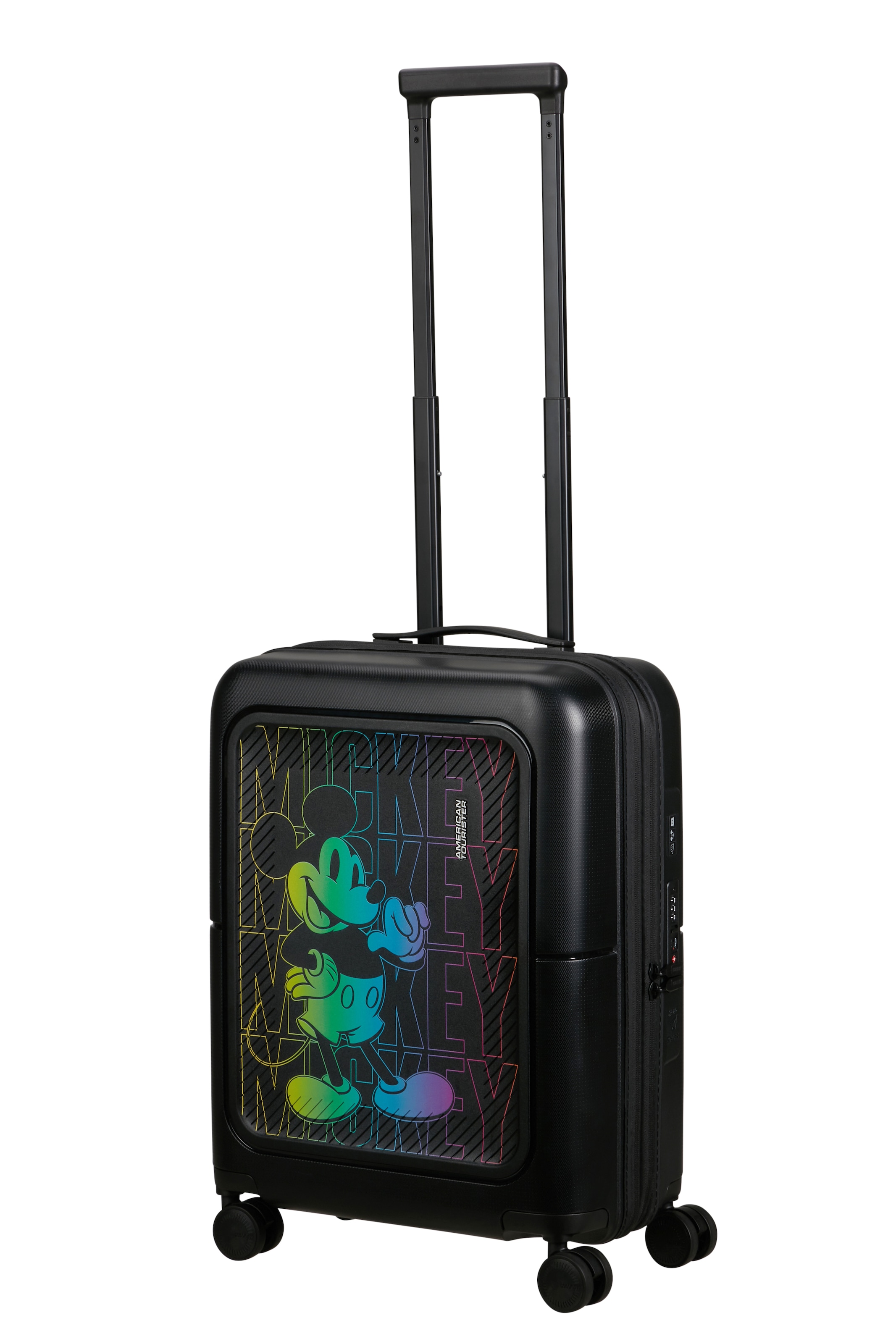 American Tourister® Hartschalen-Trolley »DASHPOP DISNEY, verschiedene Motive«, 4 Rollen, Volumenerweiterung Reisekoffer Reisegepäck