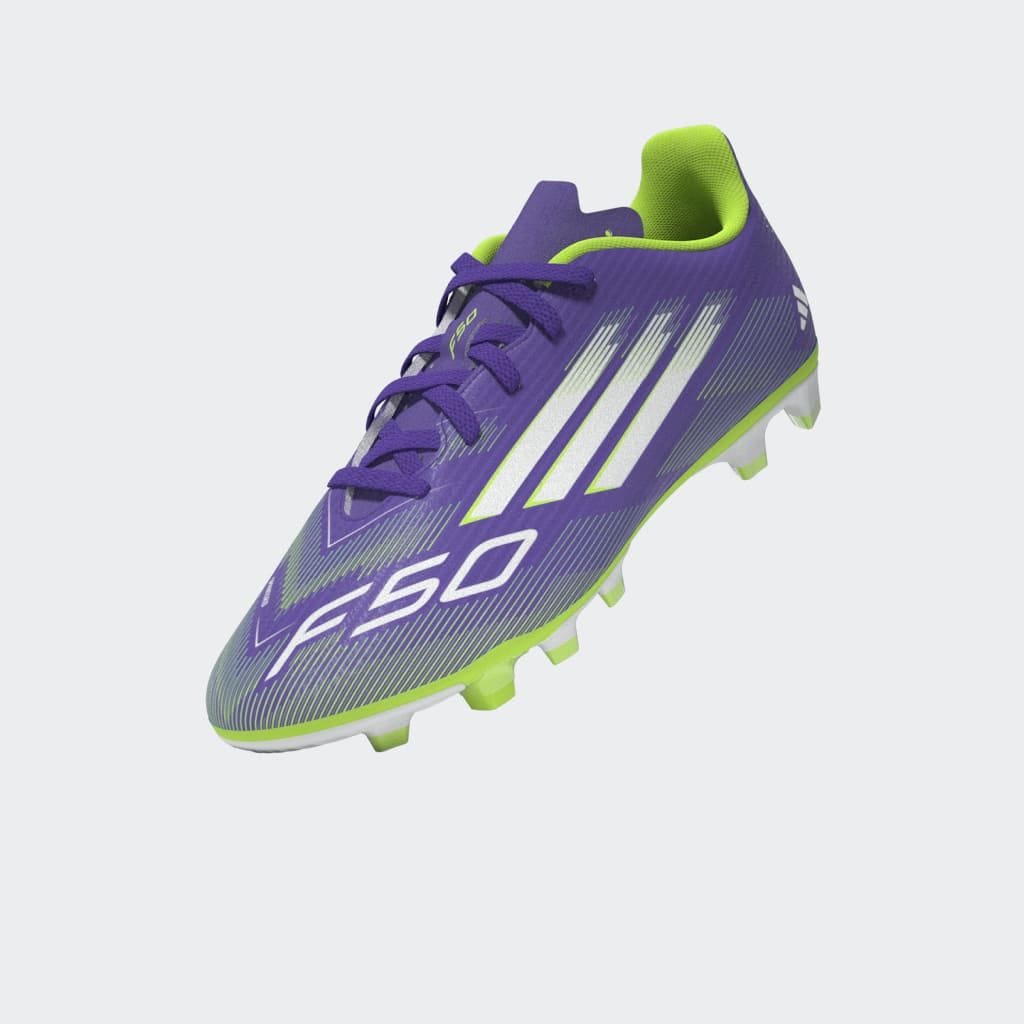 adidas Performance Fußballschuh »F50 CLUB HART- UND ASCHENPLÄTZE E KINDER«, geeignet für Rasen- und Kunstrasenplätze
