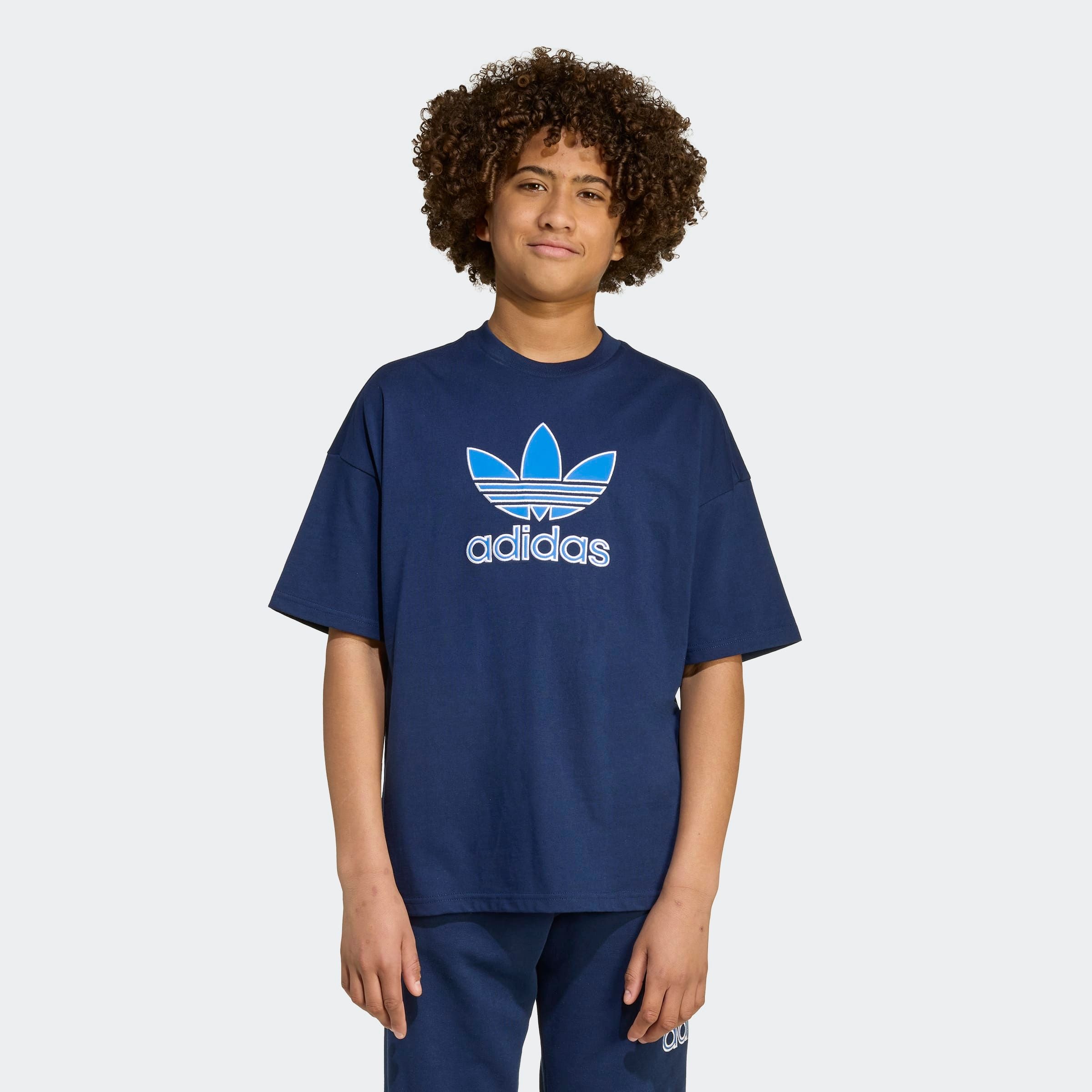adidas Originals T-Shirt »OVERSIZE TREFOIL« lockerer und lässiger Schnitt, für Kinder, mit großem Trefoil-Logo