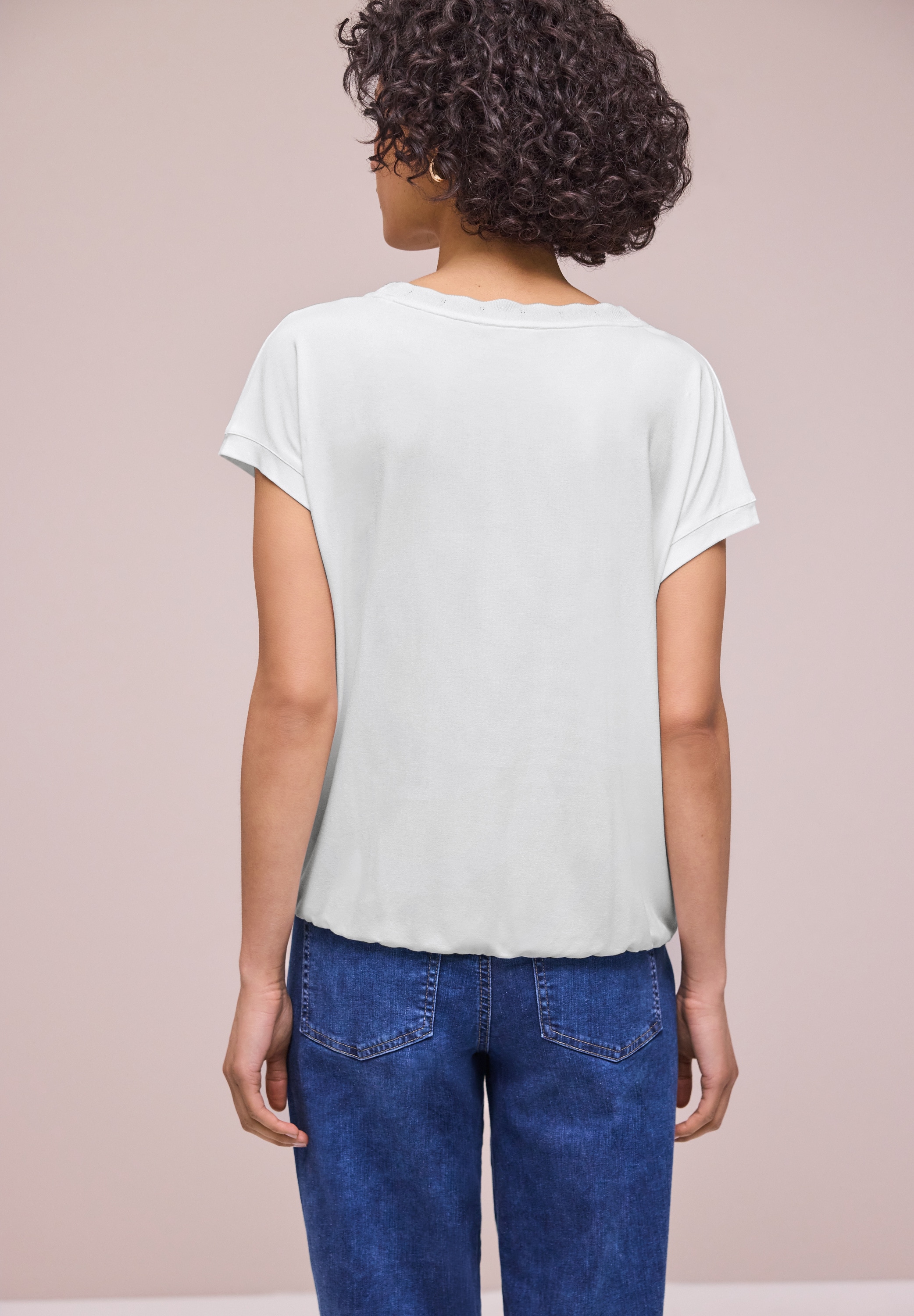STREET ONE Shirttop mit Deko-Tape