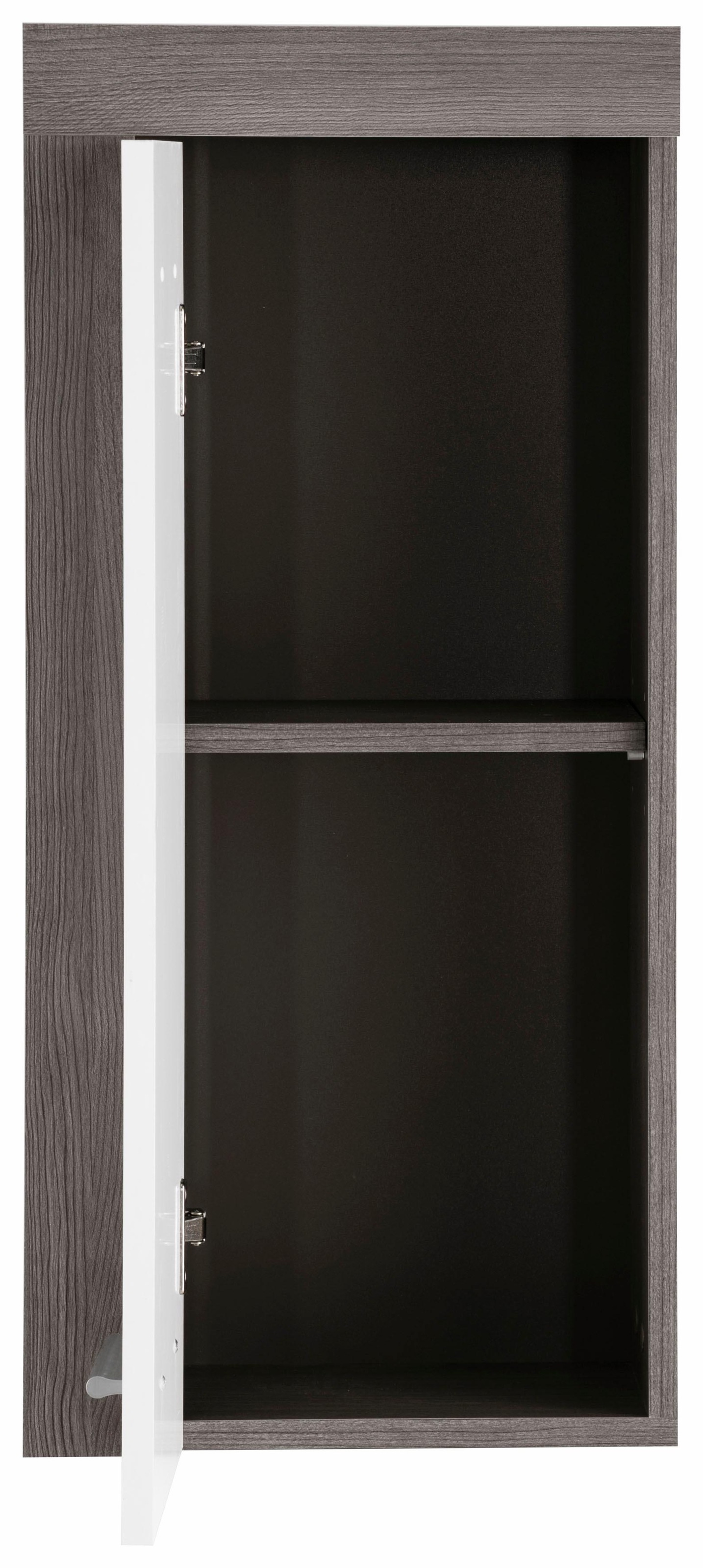 welltime Hängeschrank »Mestre«, mit Rahmenoptik in Holztönen, Breite 36 cm