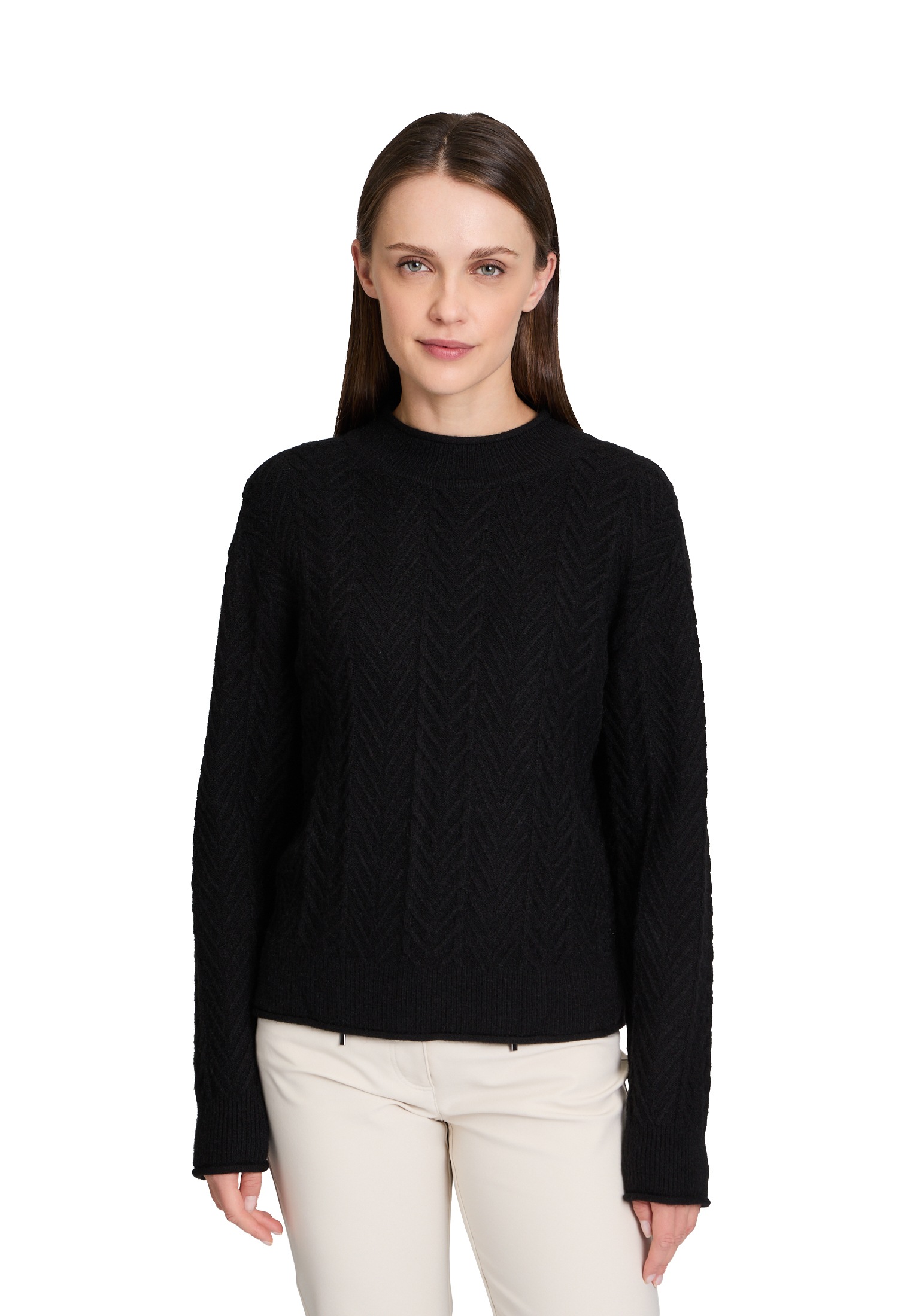 Betty Barclay Rundhalspullover »Grobstrick-Pullover mit Struktur«