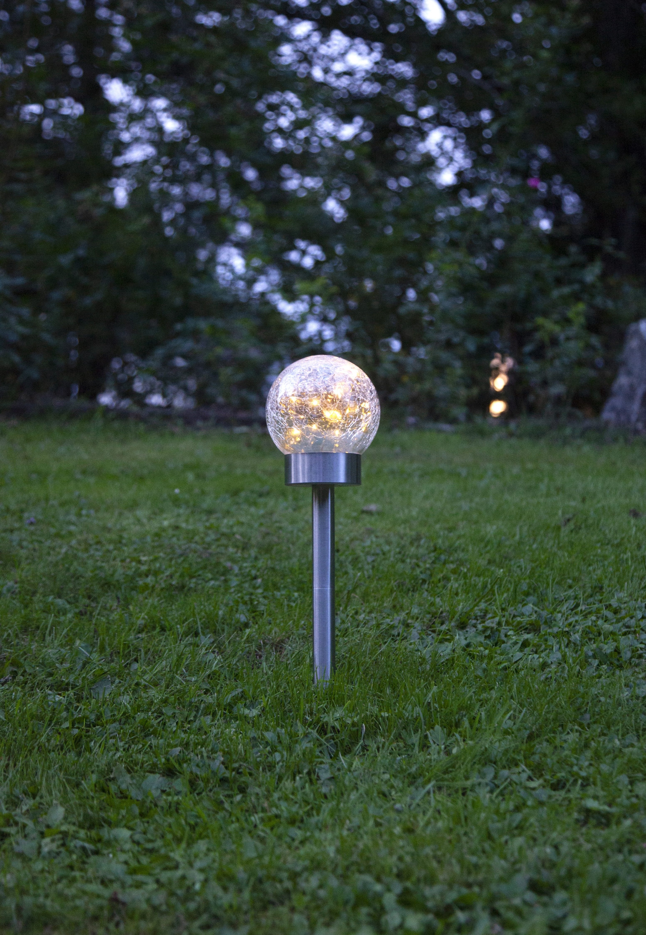 Parforce Traditional Hunting LED Solarleuchte »Solar Dekoration Glory« LED-Board 1 Stk. Warmweiß 3-in-1-Nutzung, 10 Dewdrops, Dämmerungssensor