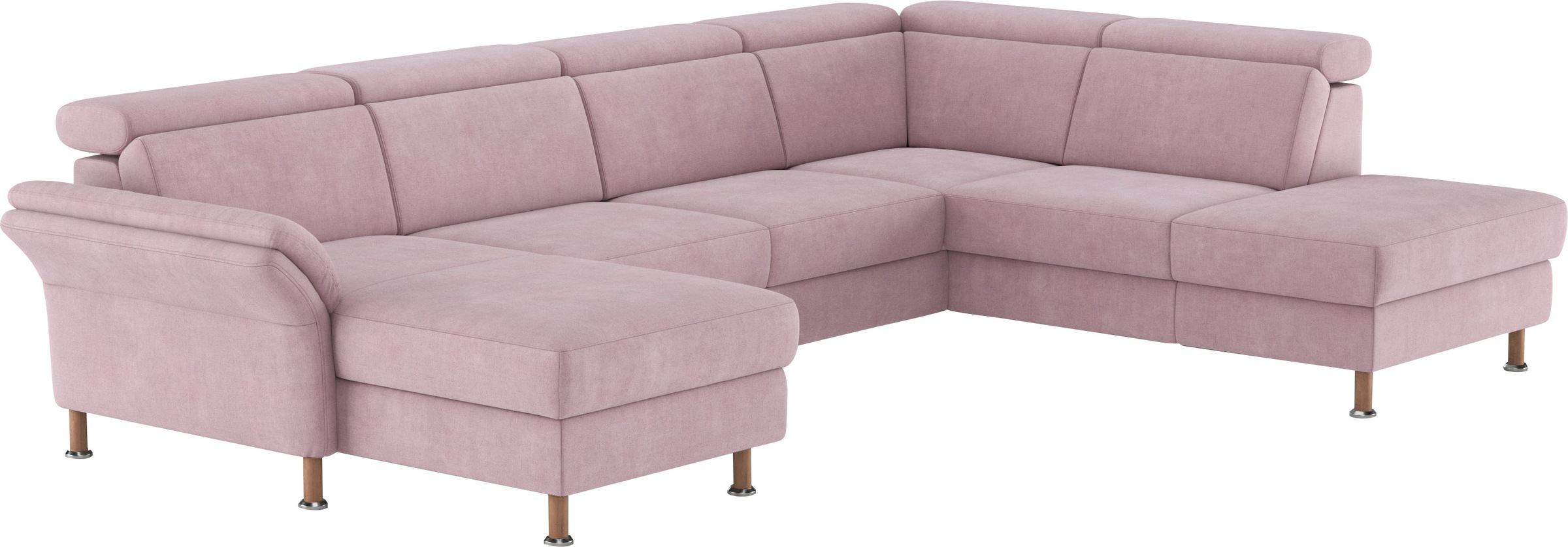 Home affaire Wohnlandschaft »Calypso U-Form«, wahlweise mit motorischer Relaxfunktion