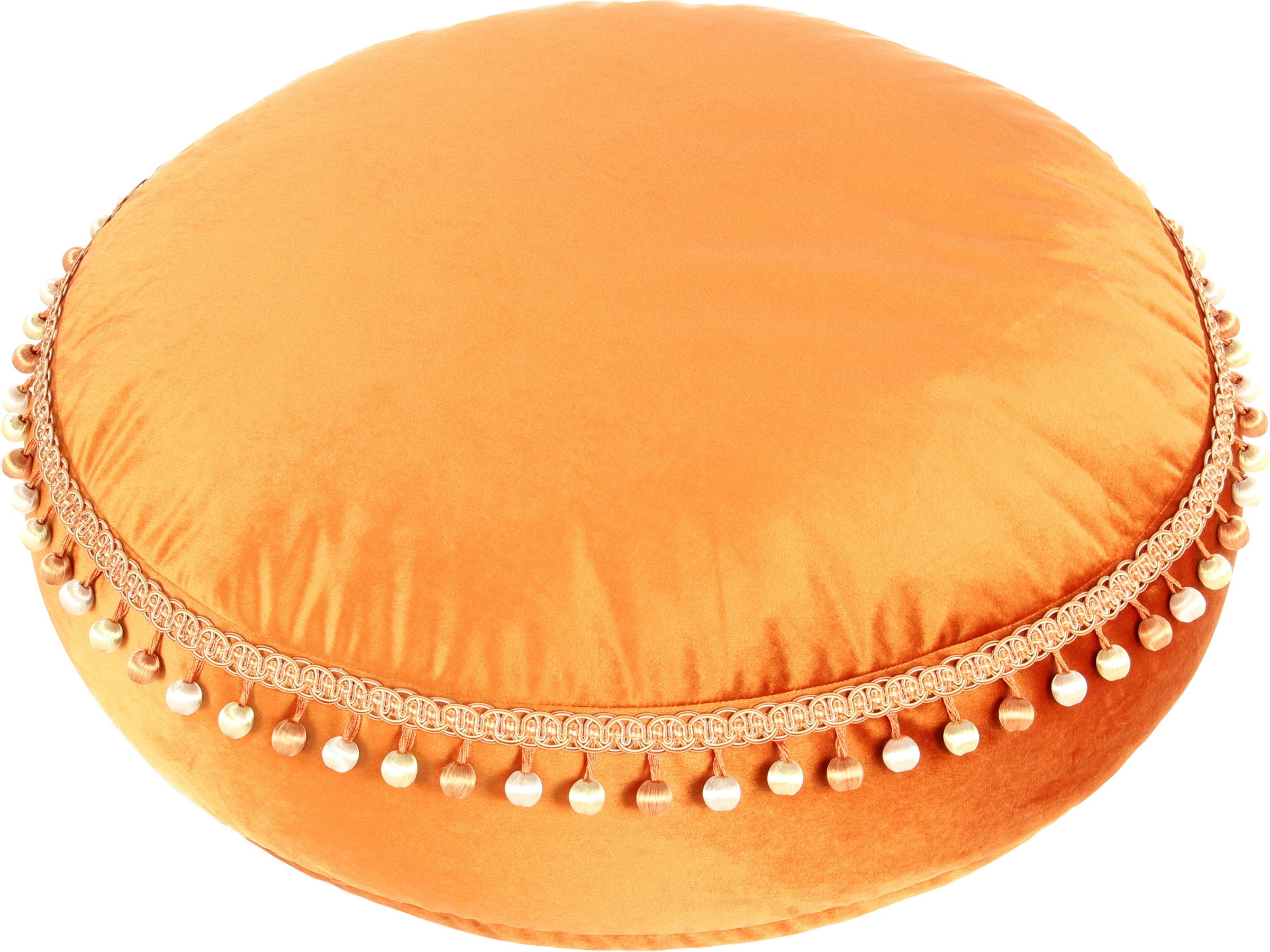 Kayoom Sitzhocker »Pouf Taj Mahal 425, samtweiche Oberfläche«, (1 St.), samtweich, farbig, modern, orientalisches Design