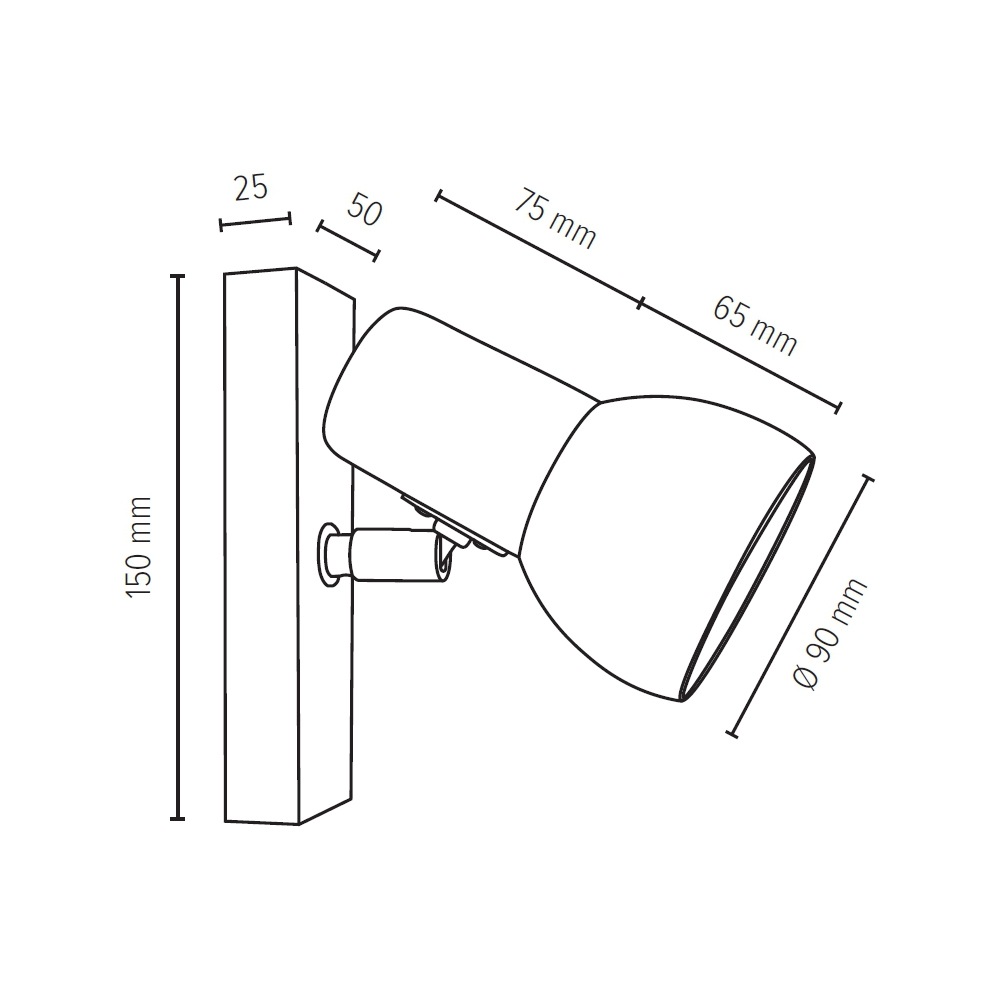 SPOT Light Wandleuchte »SVENDA«, 1 online aus Metall mit Eichenholz, Garantie kaufen Naturprodukt Jahren | flammig-flammig, aus 3 Nachhaltig, Schirm XXL