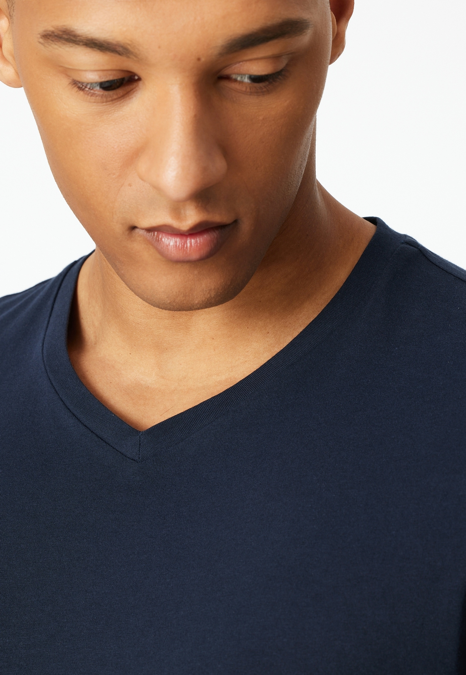 Schiesser Schlafanzug »Casual Essentials« 2 tlg. mit bequemen Bündchen