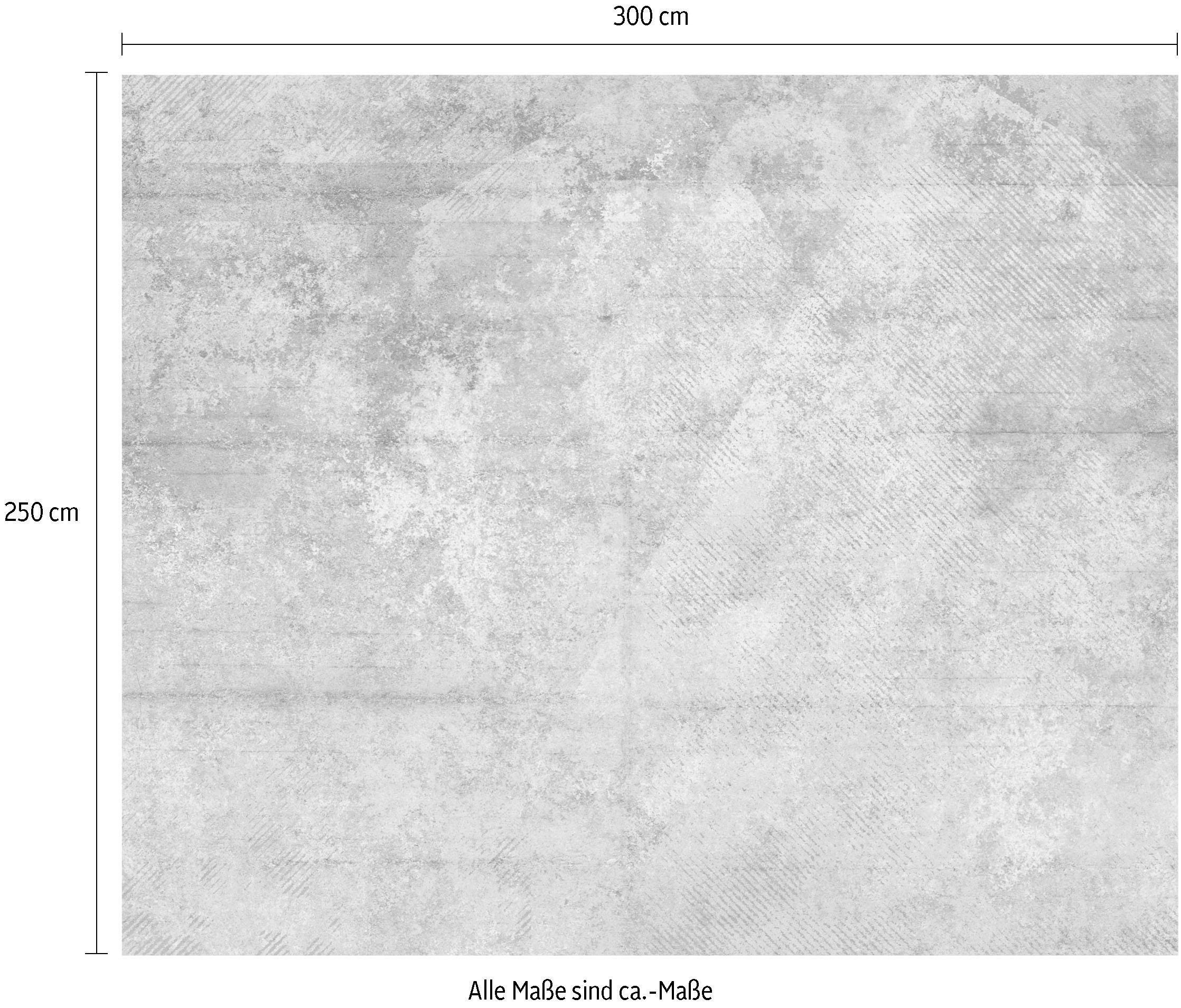 Komar Vliestapete »Digitaldruck Vlies - Surface - Größe 300 x 250 cm«, bedruckt, Wohnzimmer, Schlafzimmer