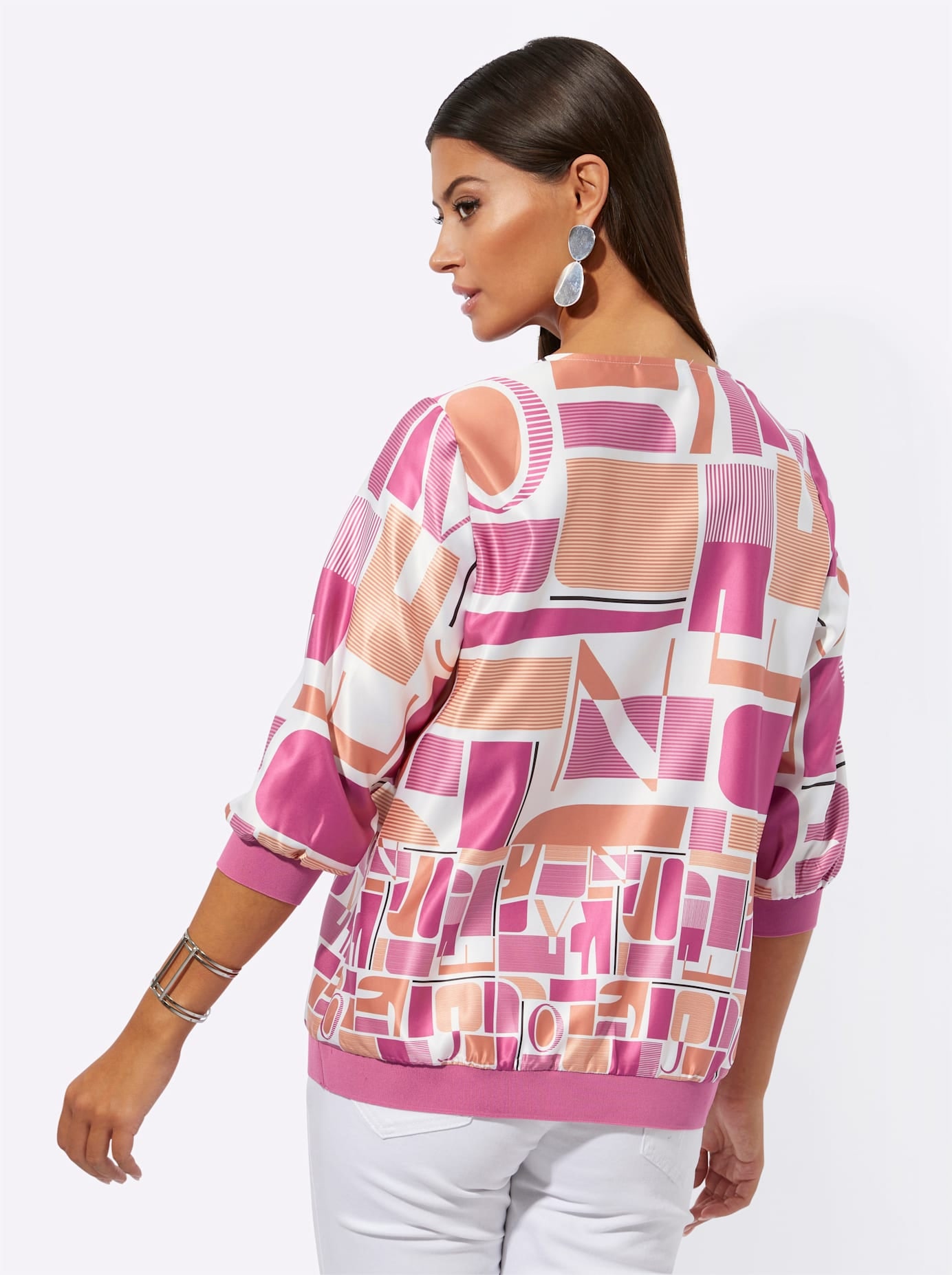 creation L Druckbluse