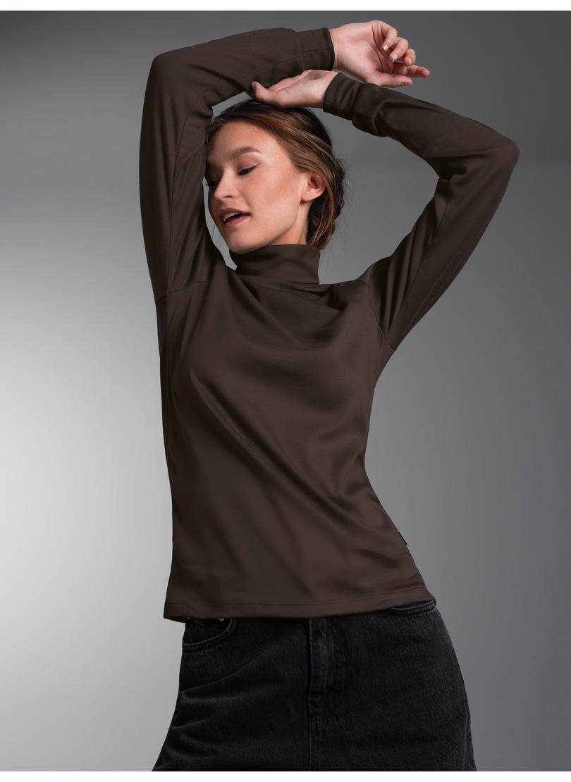 Trigema Rollkragenshirt »TRIGEMA Langarm Ski- und Sport-Rollkragenpullover« 1