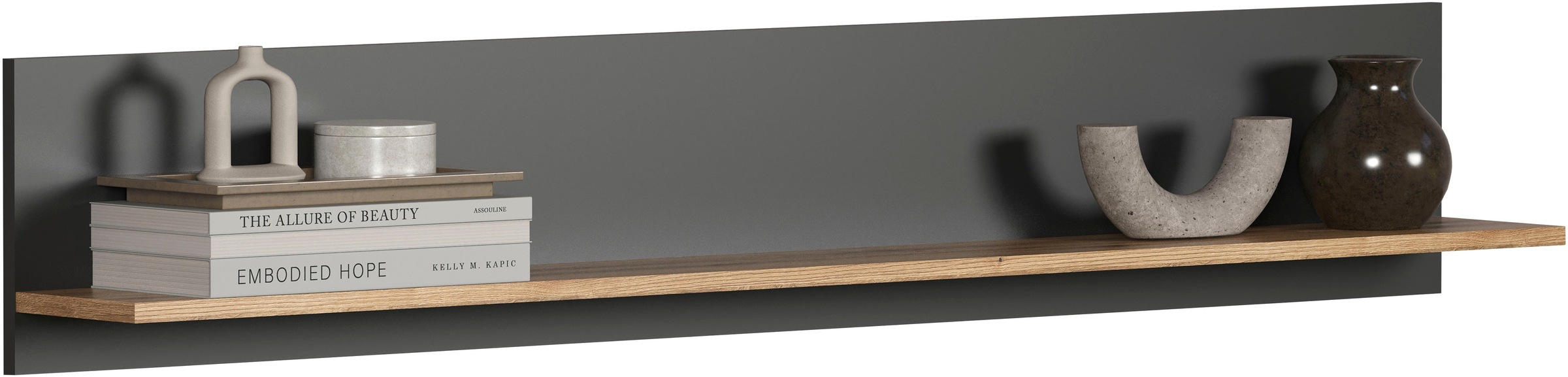 Home affaire Wandboard »Estepona« 1 Stk. tlg. Wandboard mit Ablage - (B/T/H) 150/18/25 cm
