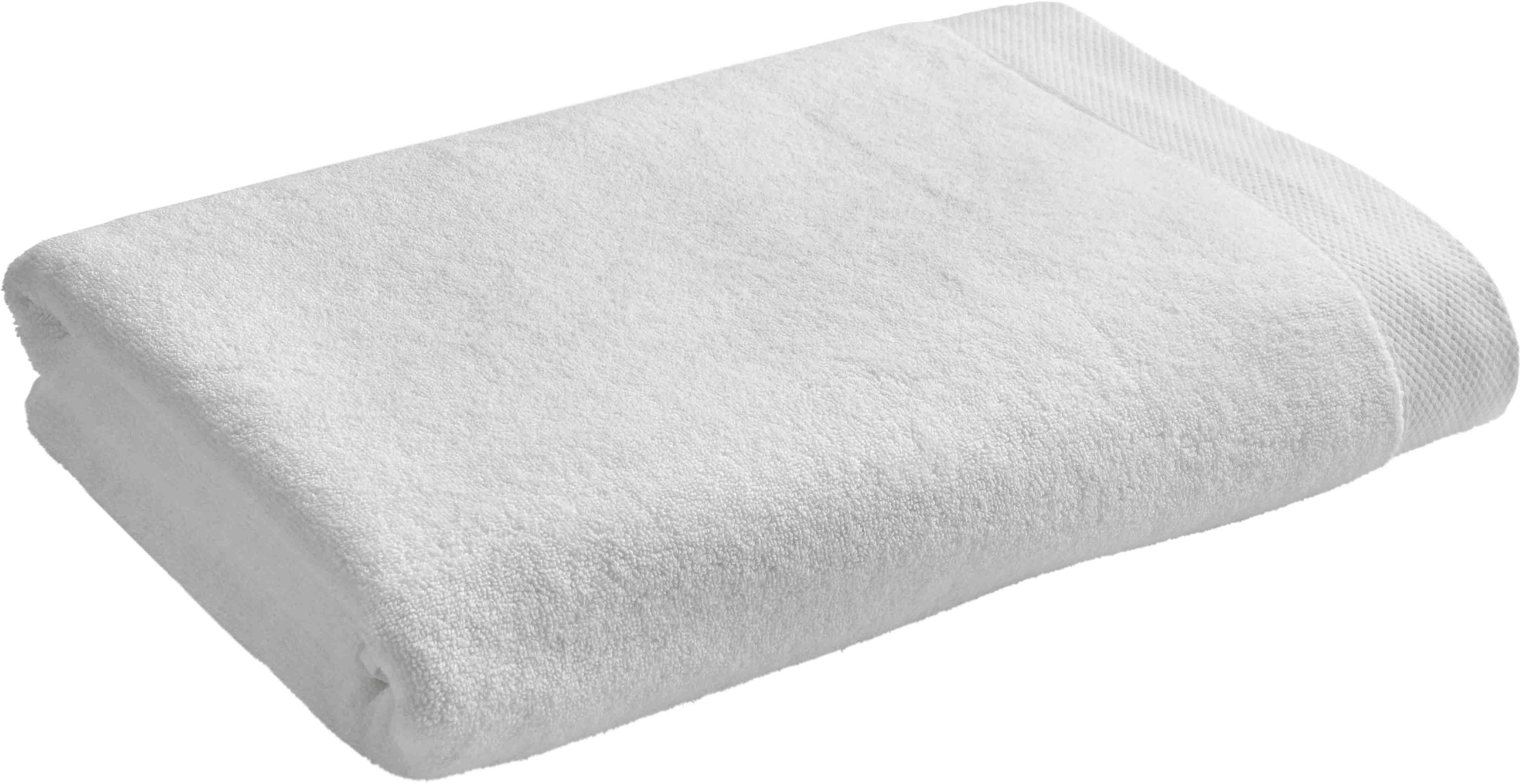 CHRISTY 'Luxe' Elegant 100% Turkish Cotton 730GSM Towels in White | Size: Bath Sheet