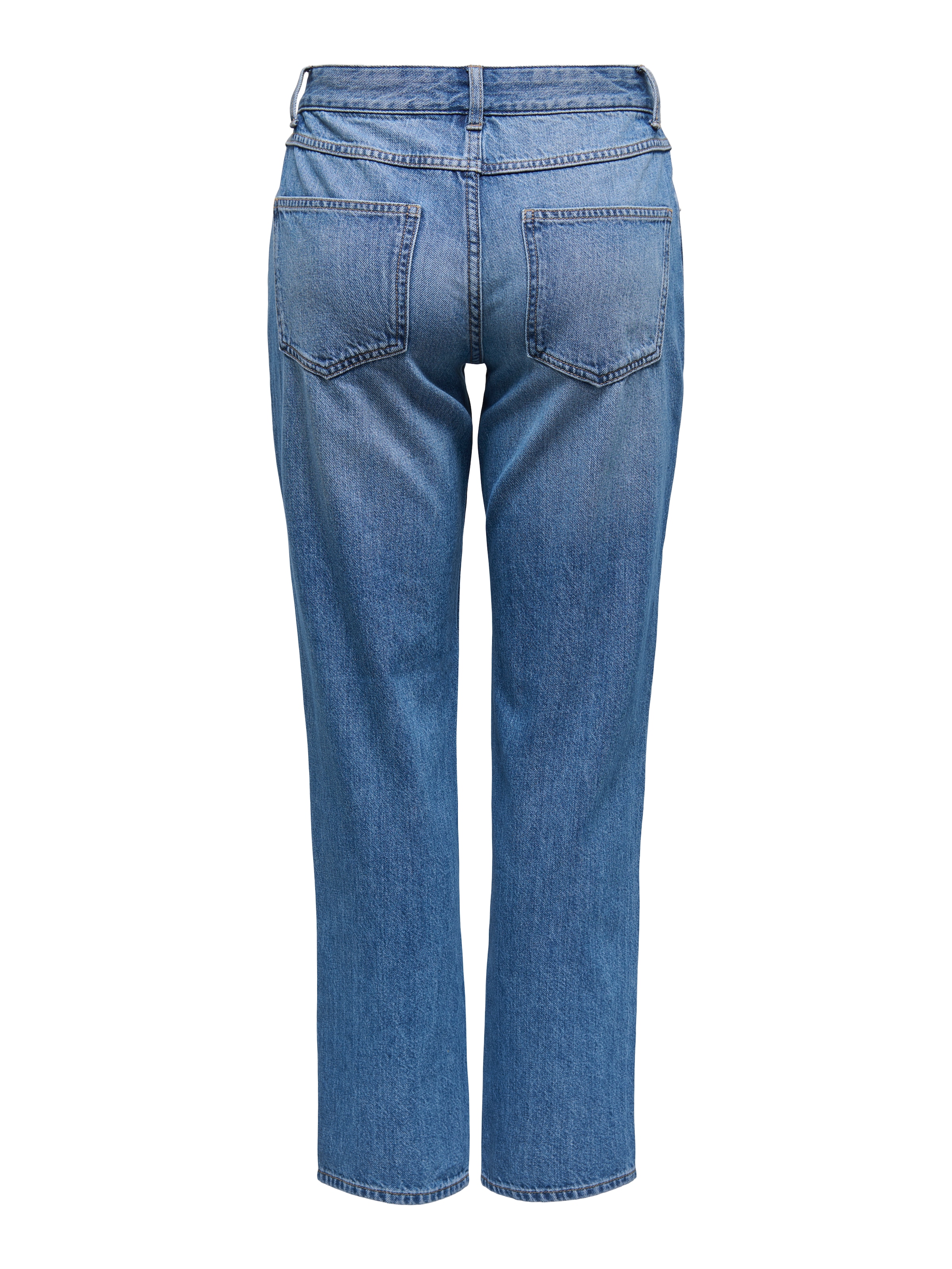 ONLY Gerade Jeans »ONLLUMI MW MOM STRAIGHT DNM PIM920 NOOS«