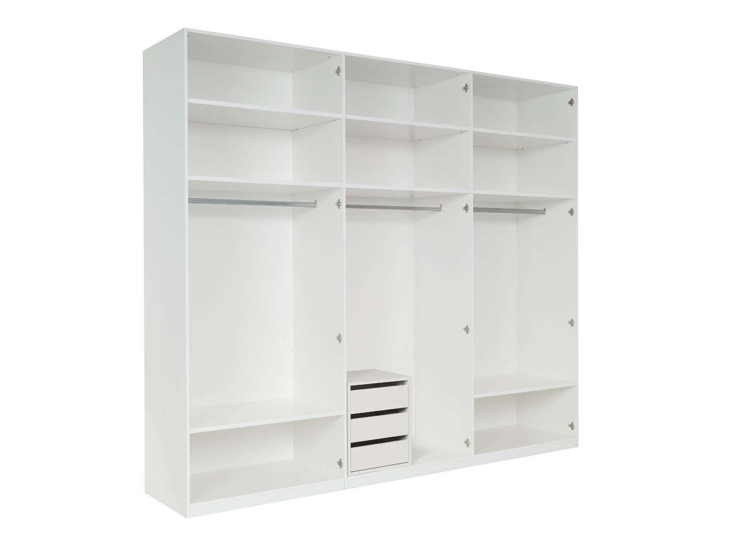INOSIGN Schubkasten »Malissa, aus FSC-zertifiziertem Holzwerkstoff«, Container, Schrankeinsatz mit 3 Schubladen, BxTxH 40x50x51,6cm