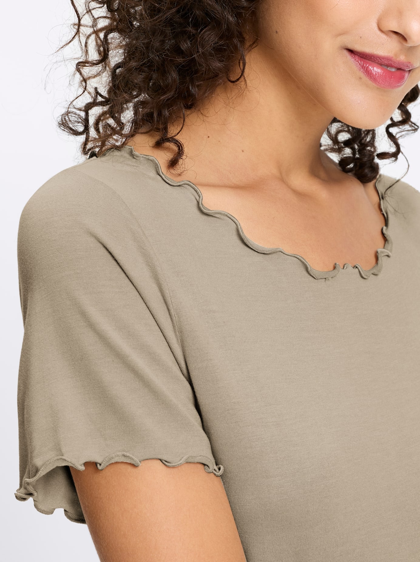 heine T-Shirt »Doppelpack Shirts« 2 tlg.