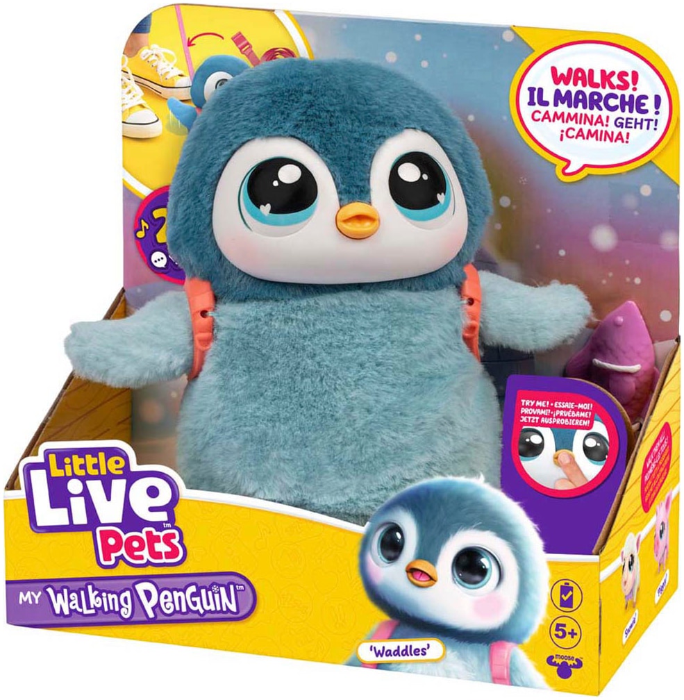 Moose Plüschfigur »Little Live Pets: My Pet Penguin«