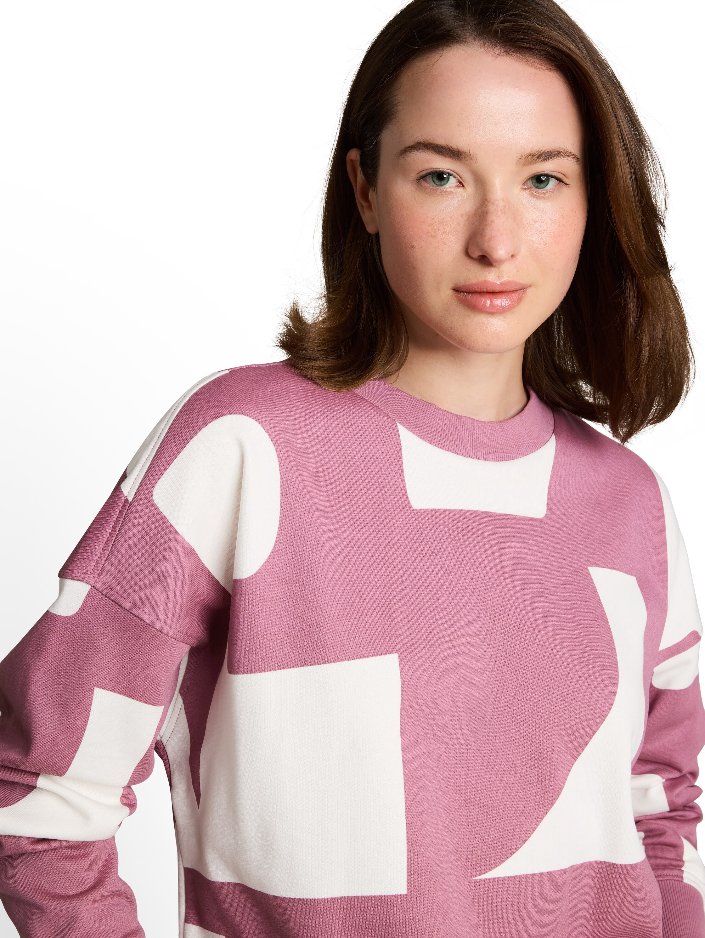 TOM TAILOR Denim Sweatshirt , mit All-Over Print
